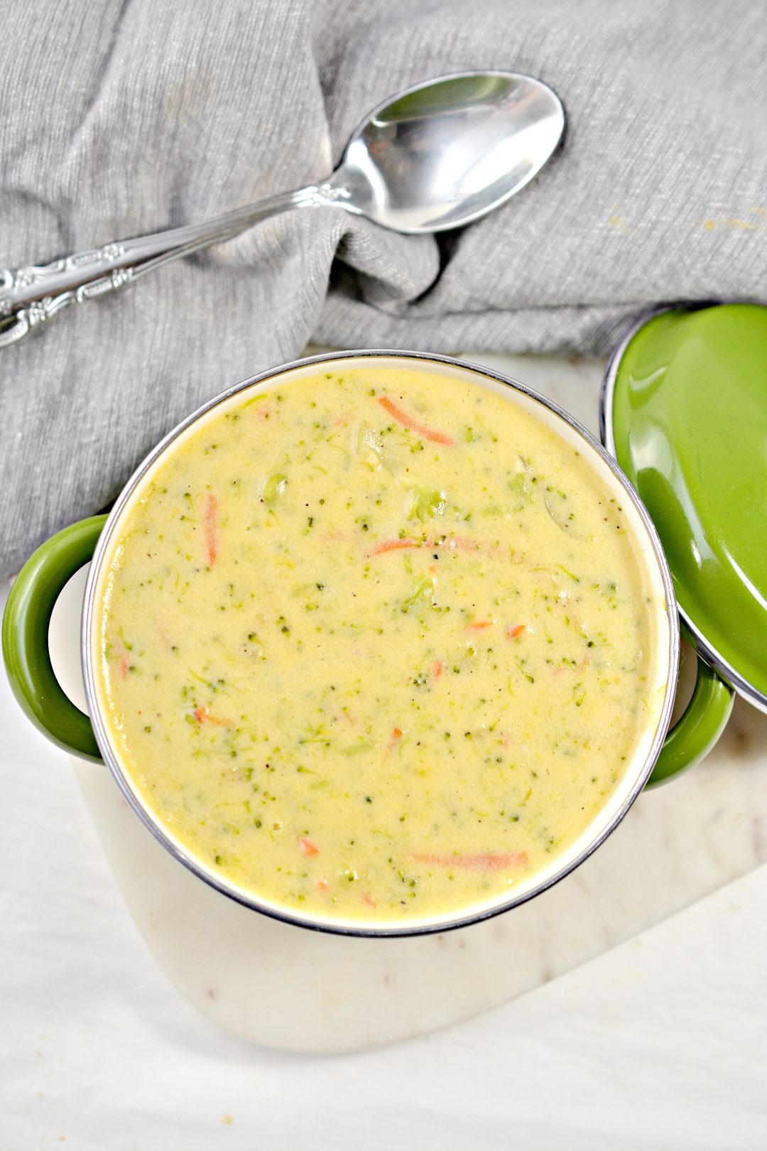 Panera Broccoli Cheddar Soup - Sweet Pea's Kitchen