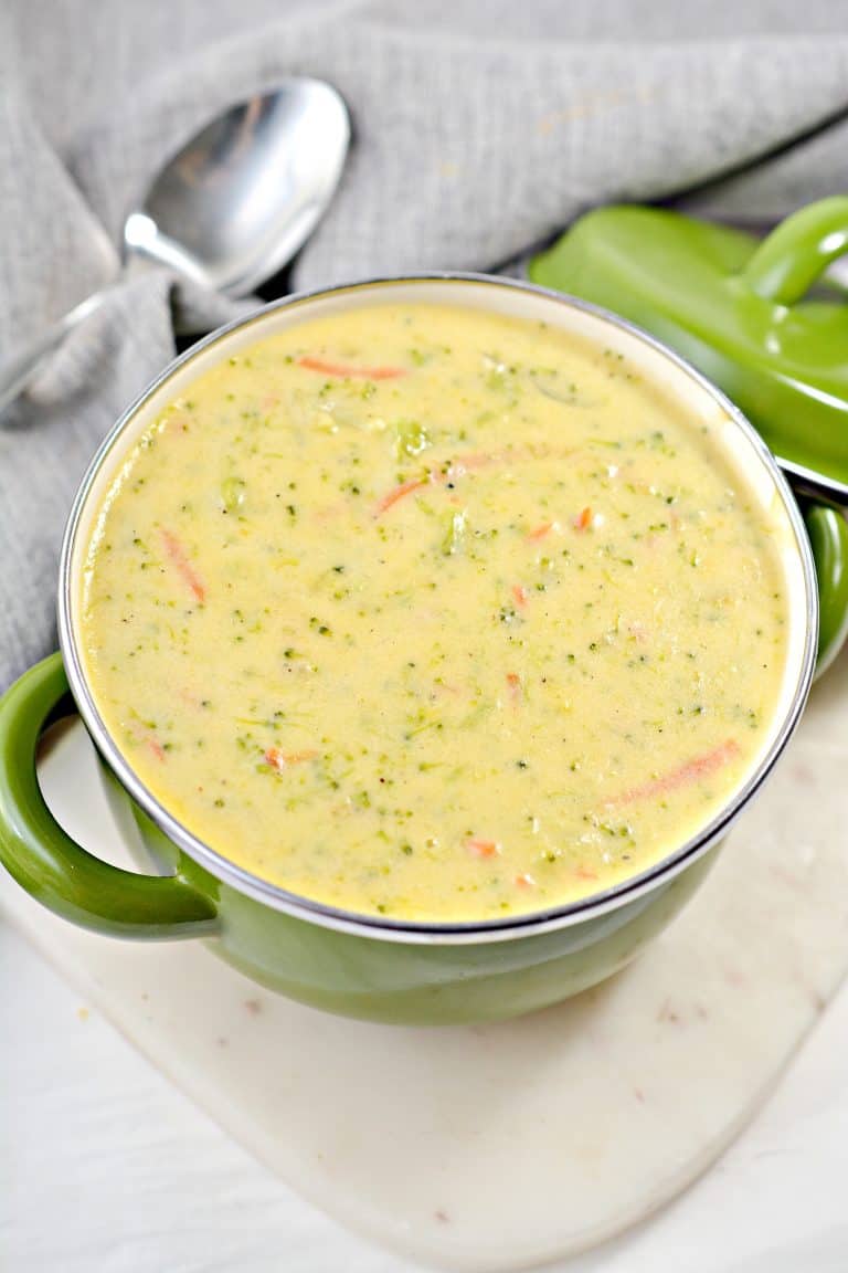 Panera Broccoli Cheddar Soup Sweet Pea's Kitchen