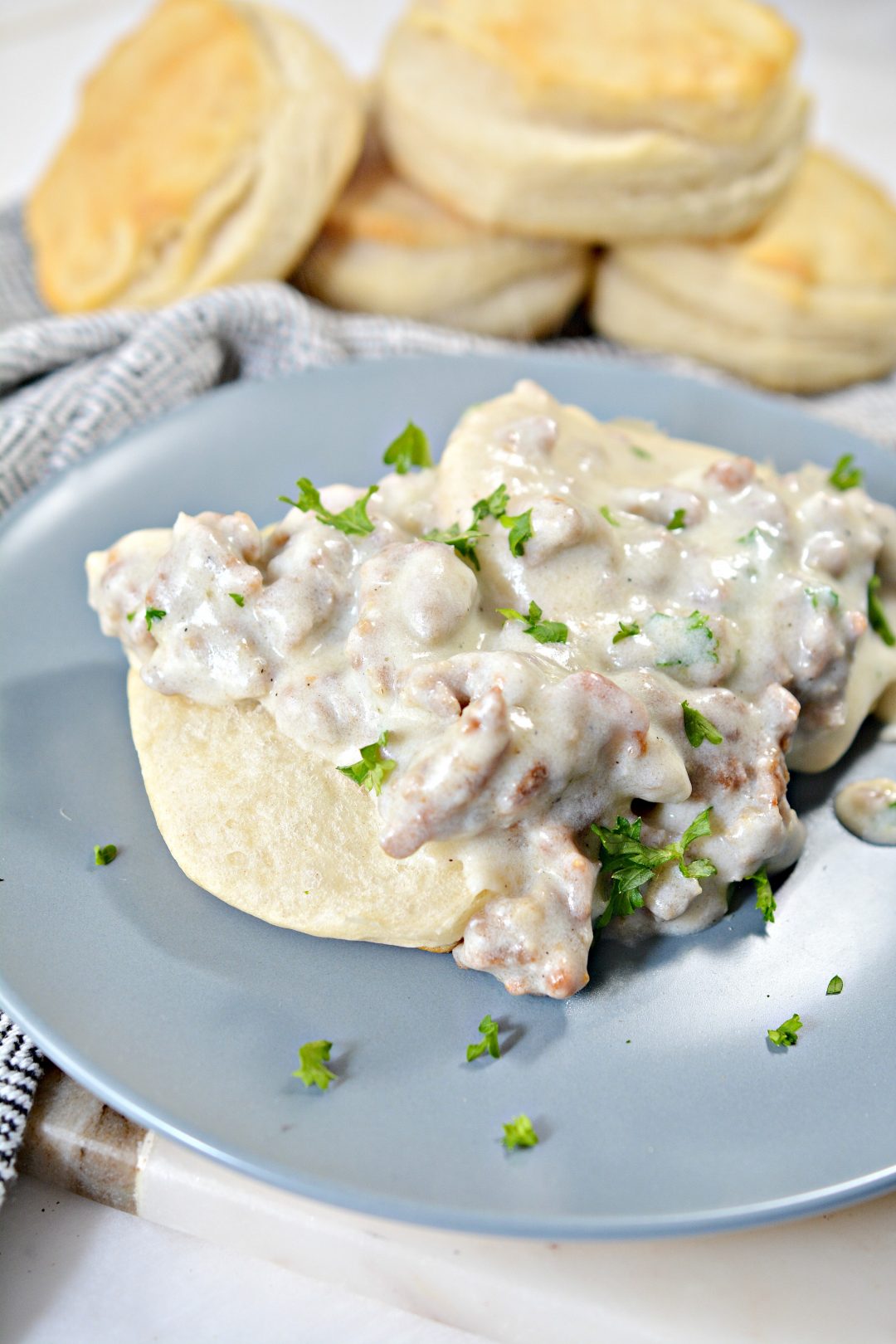 Pioneer Woman Sausage Gravy - Sweet Pea's Kitchen