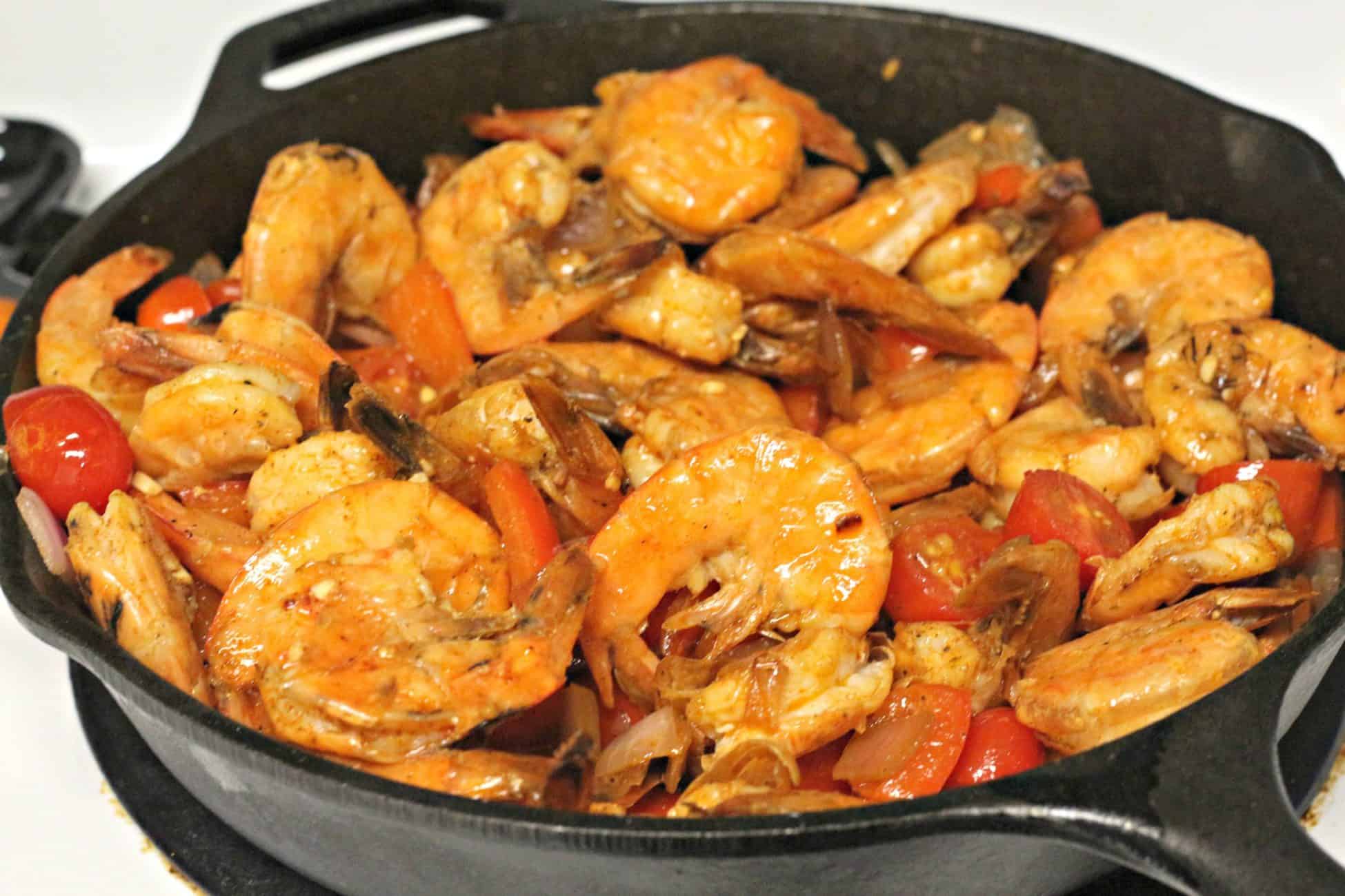 Spanish Shrimp with Rice - Sweet Pea's Kitchen