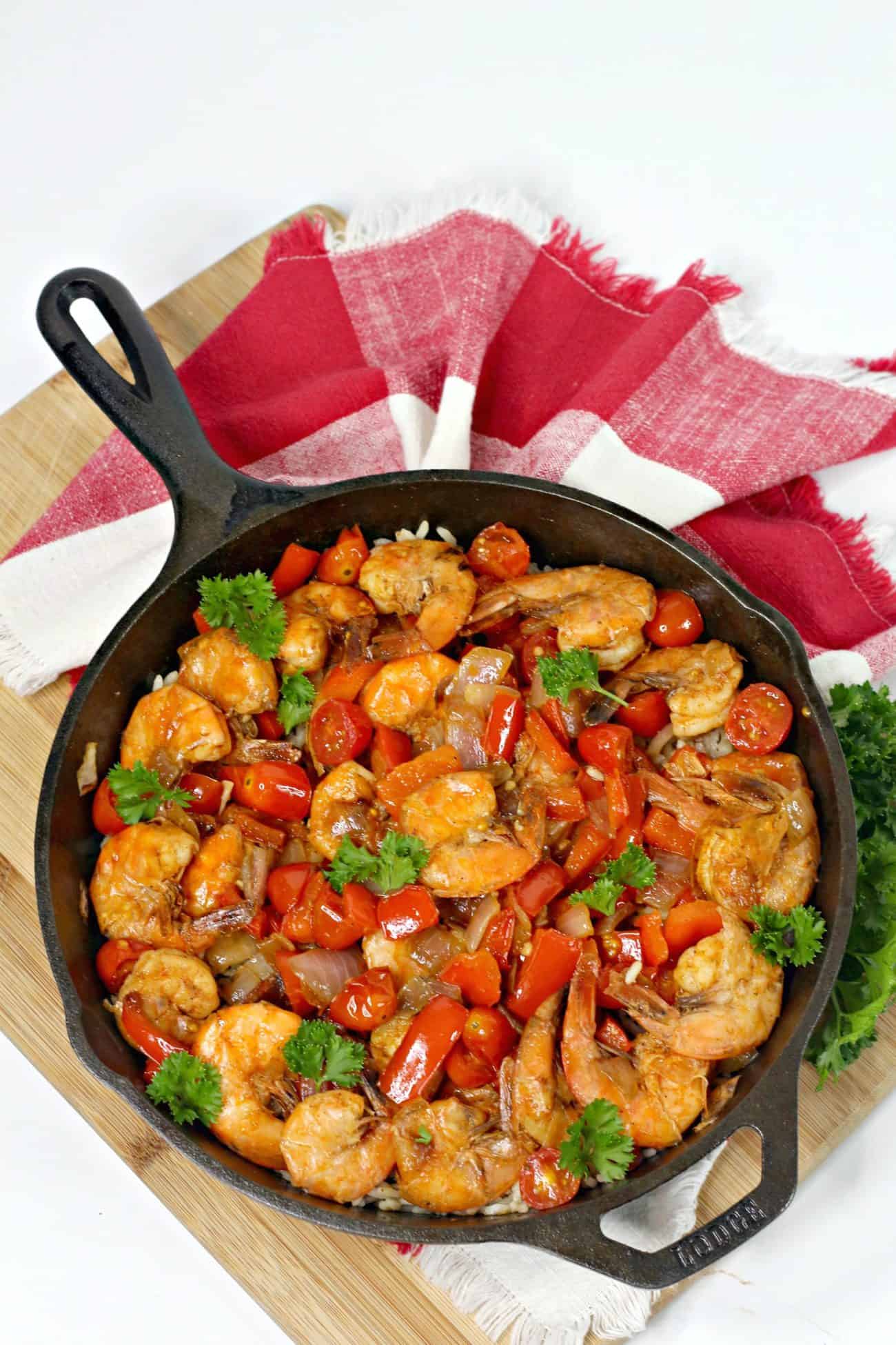 Spanish Shrimp with Rice Sweet Pea's Kitchen