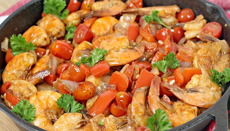 Spanish Shrimp with Rice - Sweet Pea's Kitchen