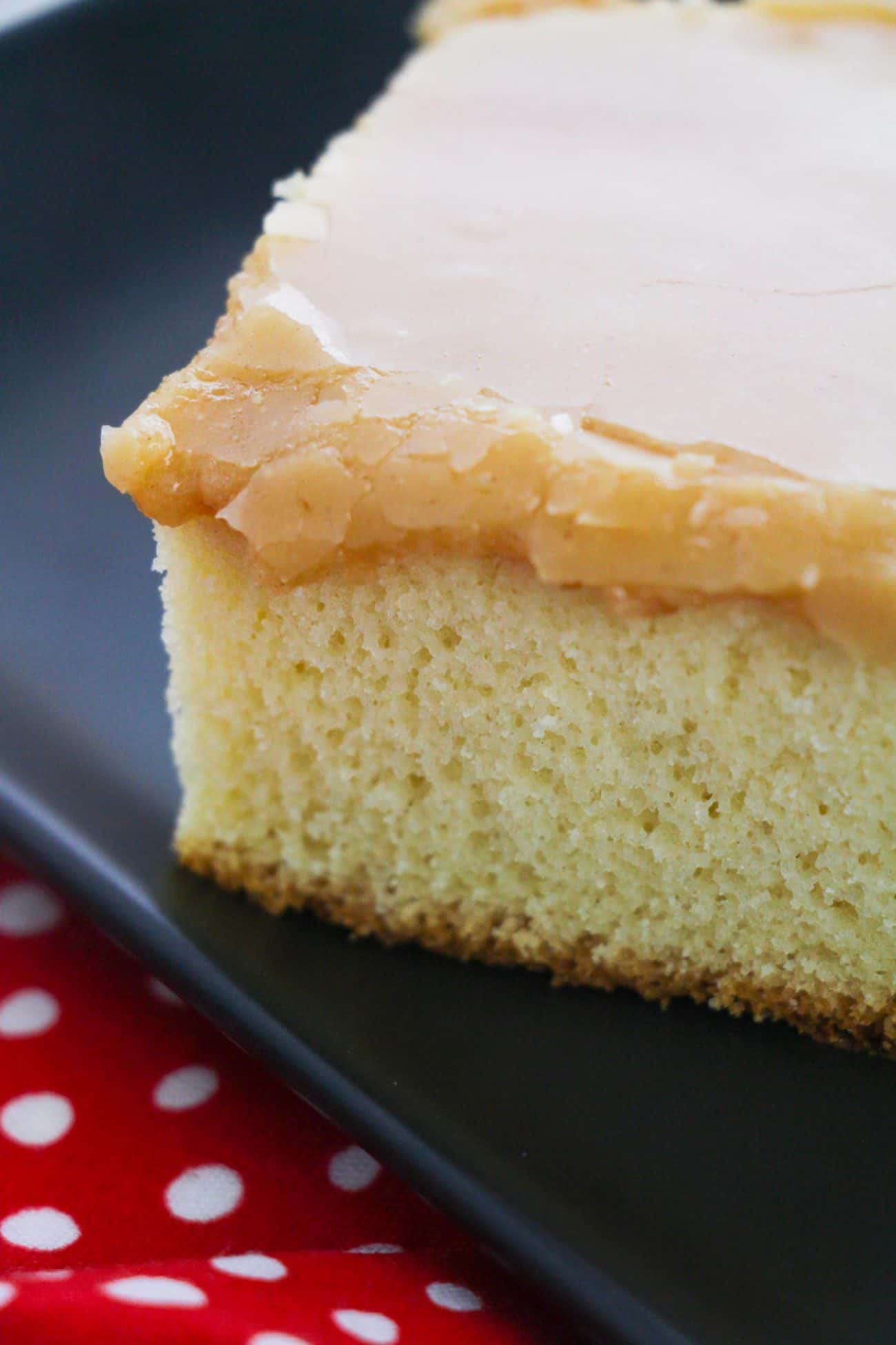 Yellow Cake with Peanut butter Frosting