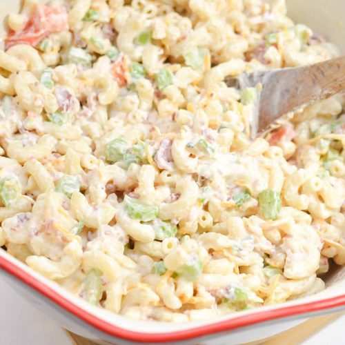Bacon, Lettuce and Tomato Macaroni Salad Sweet Pea's Kitchen