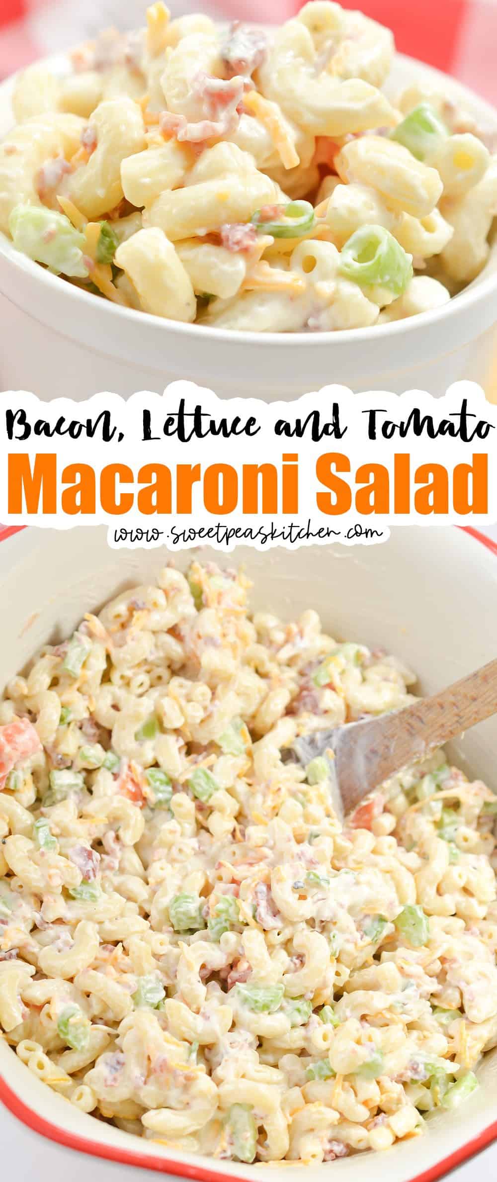 Bacon, Lettuce and Tomato Macaroni Salad