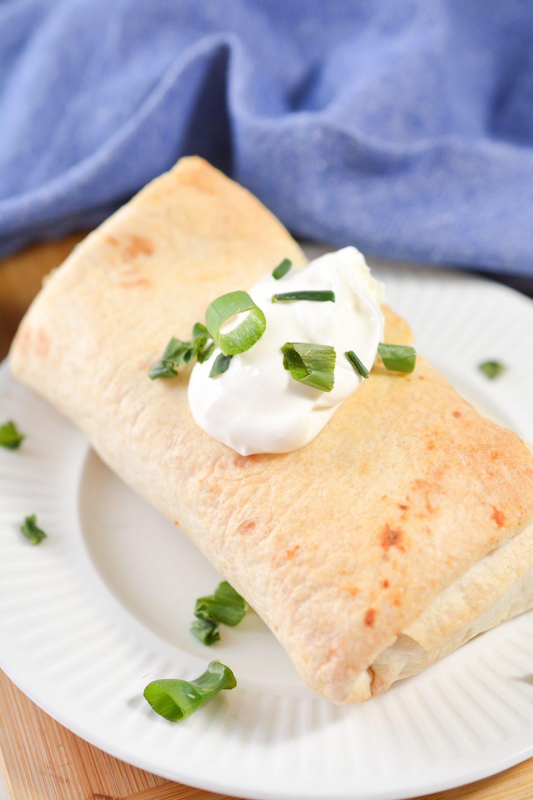 Baked Chicken Chimichangas - Sweet Pea's Kitchen