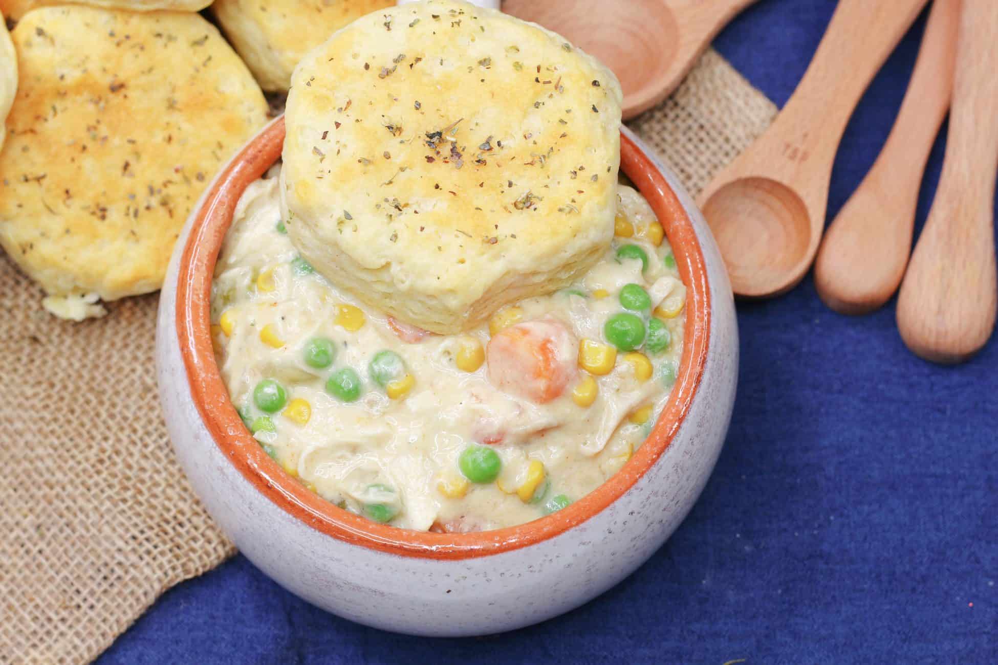 Crock Pot Chicken Pot Pie - Sweet Pea's Kitchen