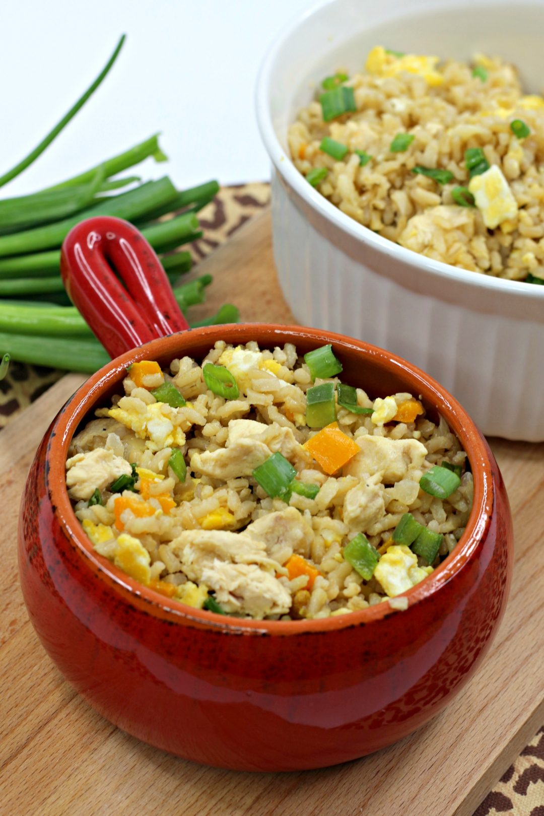 Clean Eating Chicken Fried Rice - Sweet Pea's Kitchen