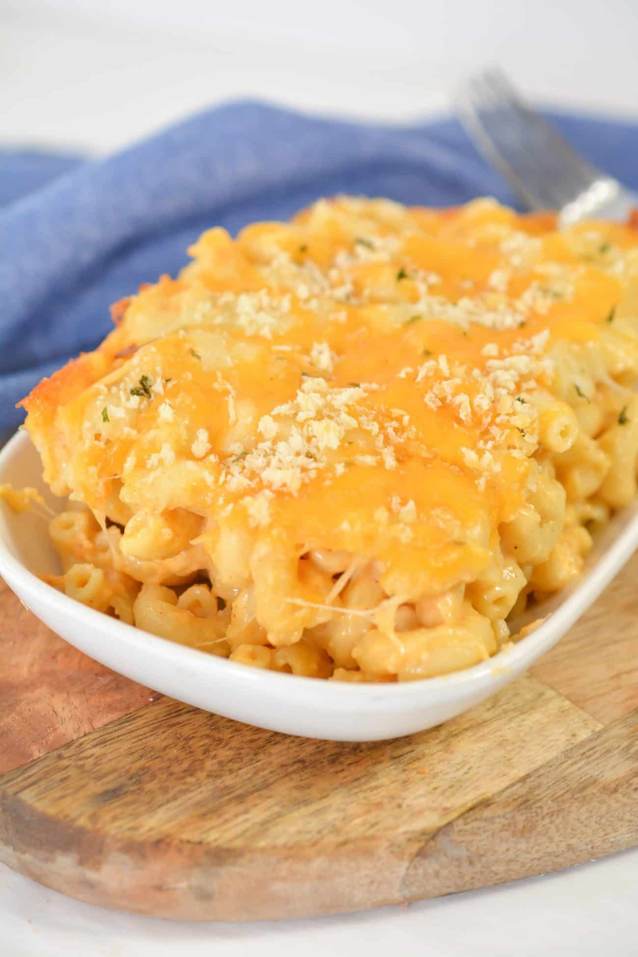 homemade macaroni and cheese recipe with whipping cream