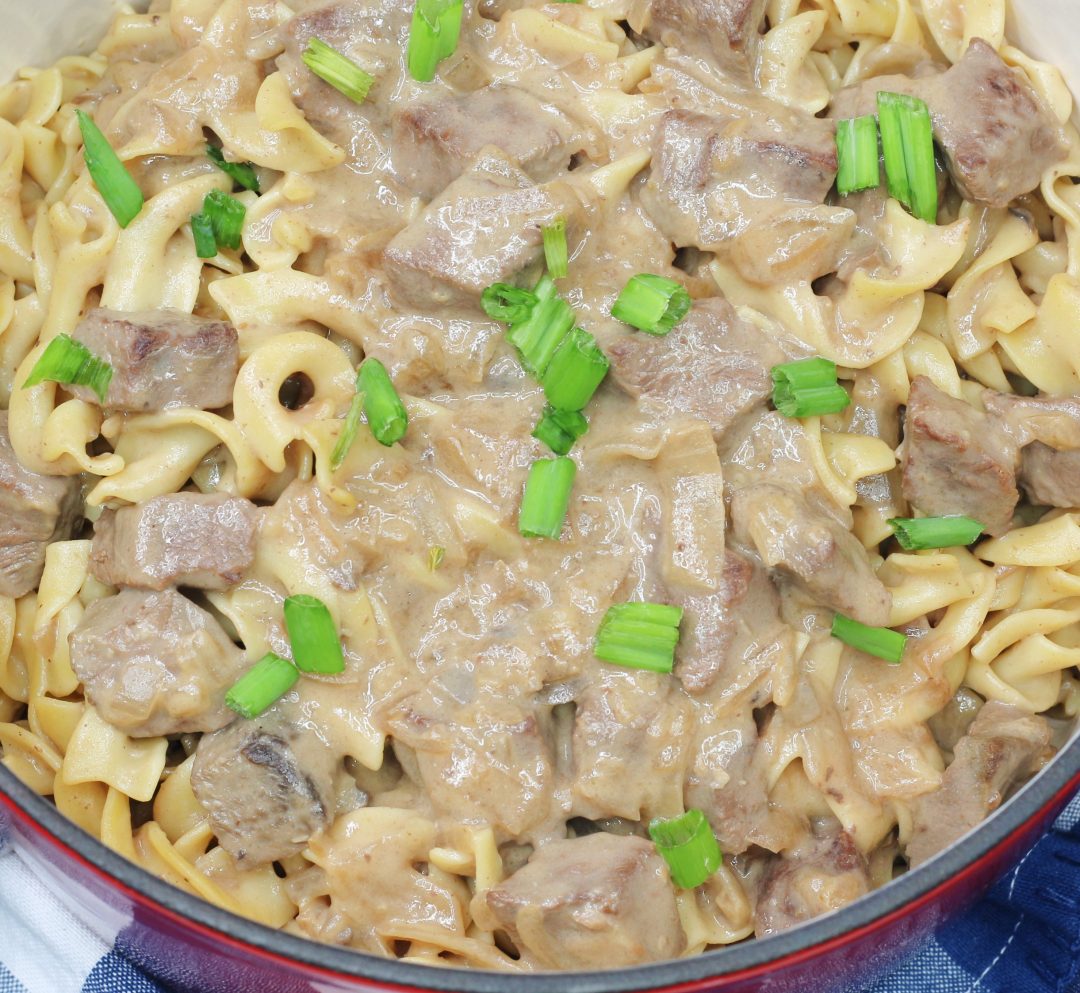 Creamy Beef Tips with Egg Noodles Sweet Pea's Kitchen