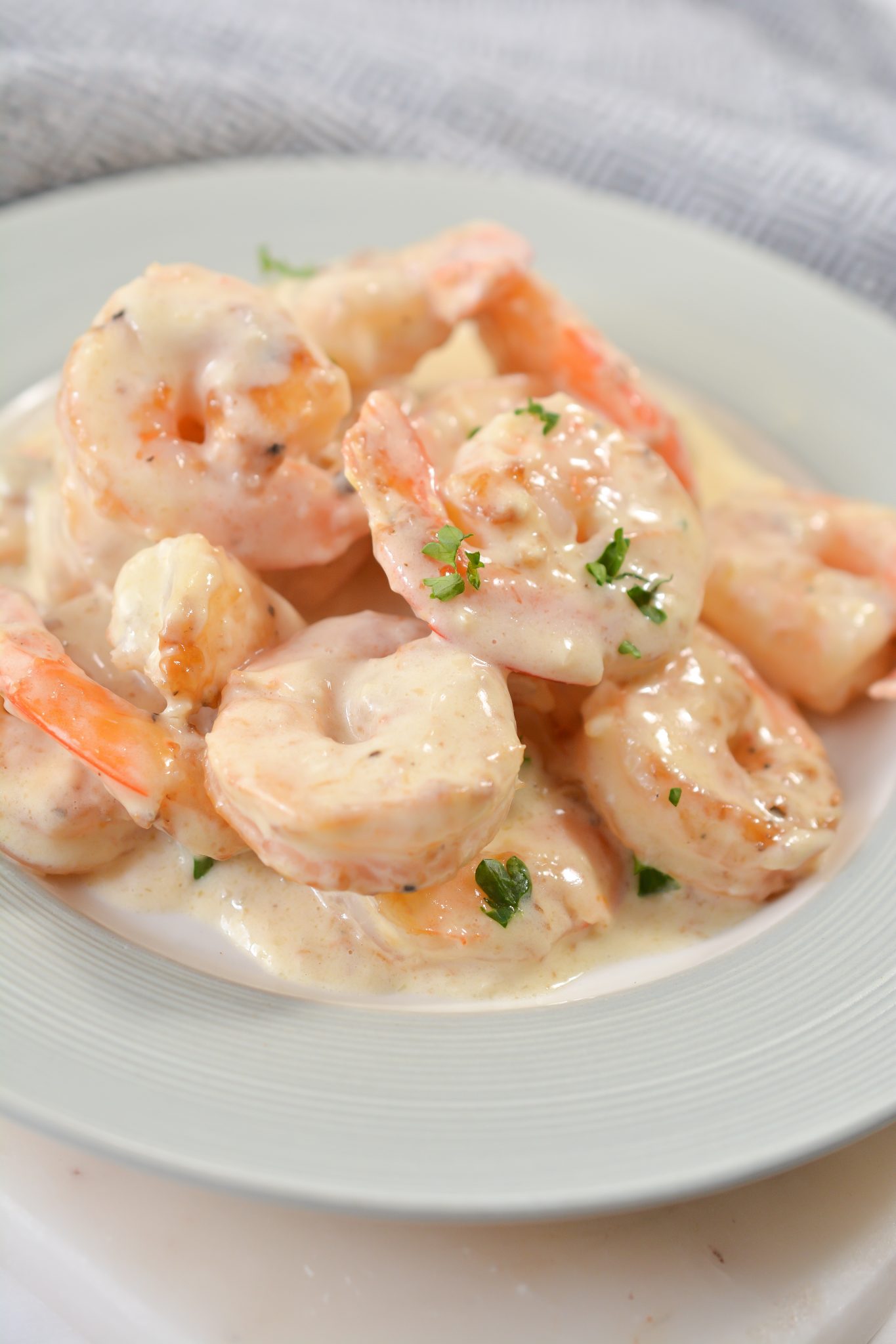 Creamy Garlic Shrimp - Sweet Pea's Kitchen