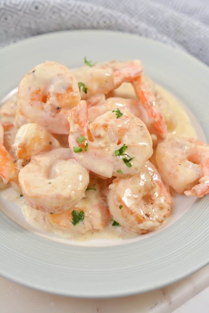 Creamy Garlic Shrimp - Sweet Pea's Kitchen