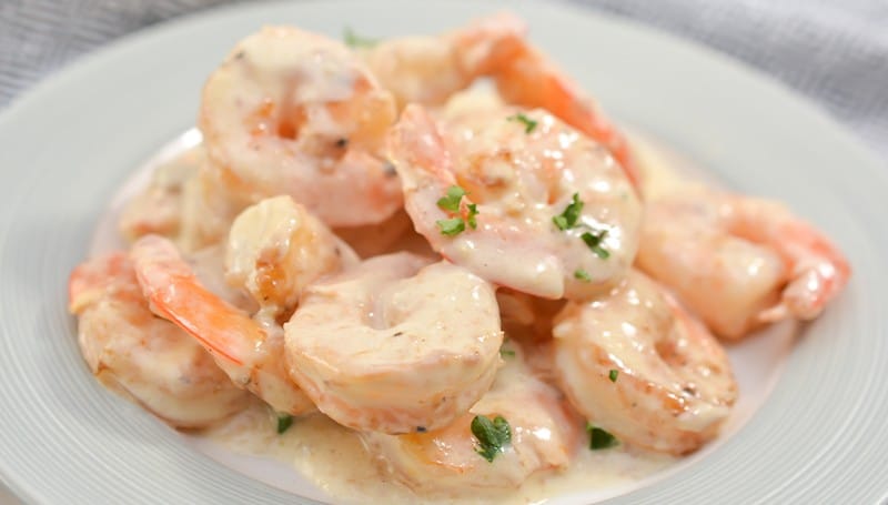 Creamy Garlic Shrimp - Sweet Pea's Kitchen