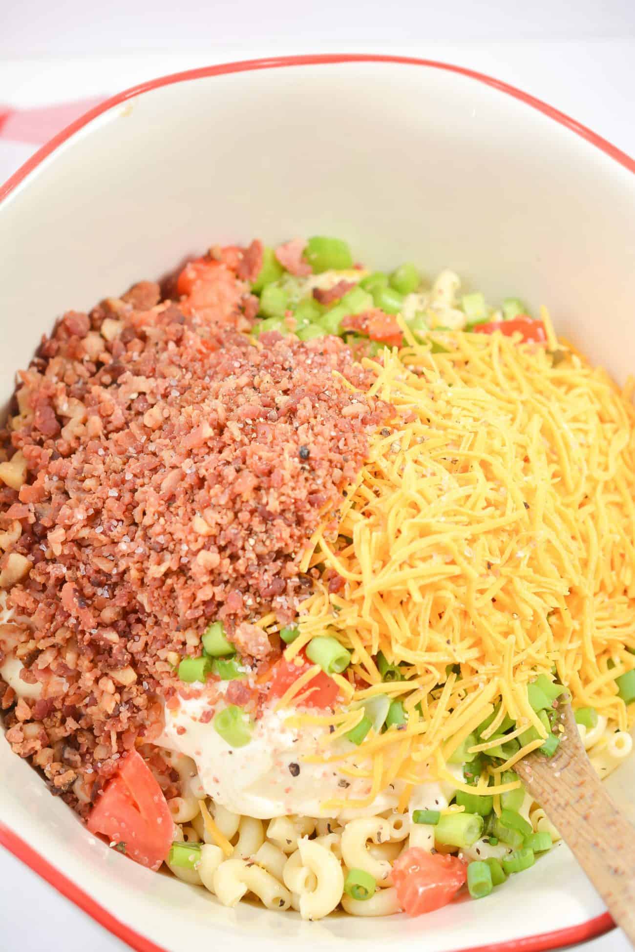 Bacon, Lettuce and Tomato Macaroni Salad Sweet Pea's Kitchen