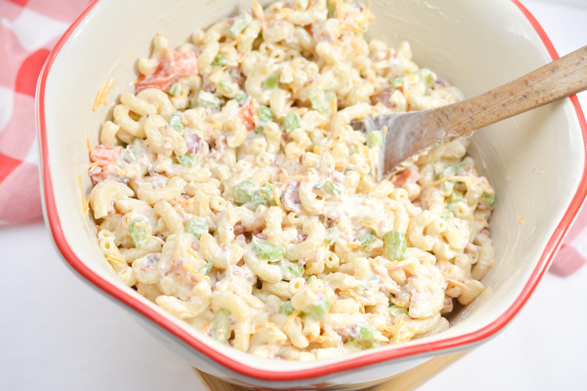 Bacon, Lettuce and Tomato Macaroni Salad Sweet Pea's Kitchen