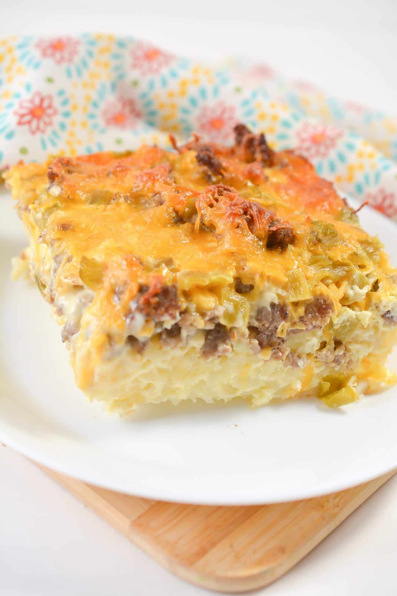 Make Ahead Sausage Hashbrown Casserole - Sweet Pea's Kitchen