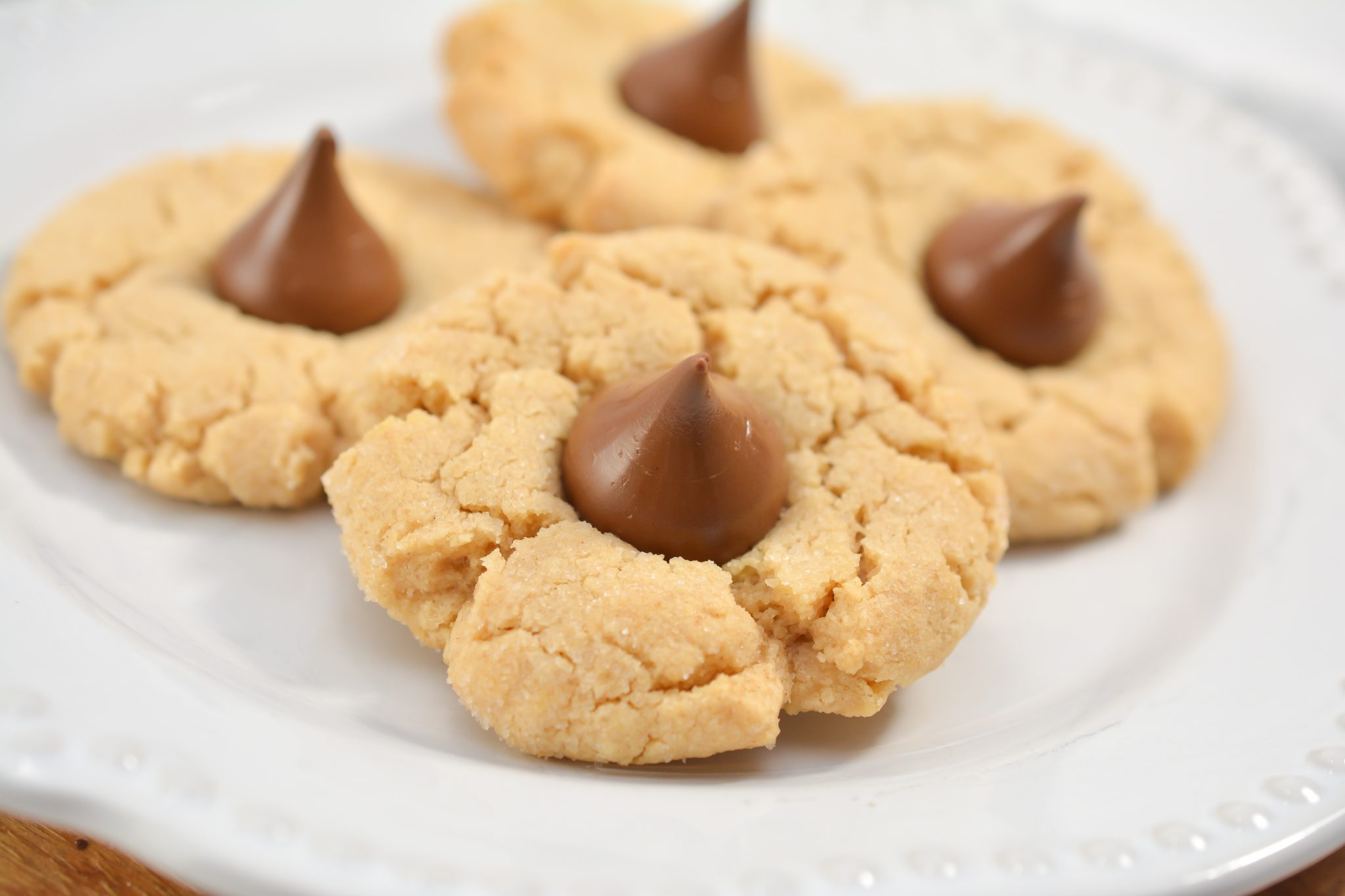 Peanut Butter Hershey Kiss Cookies - Sweet Pea's Kitchen