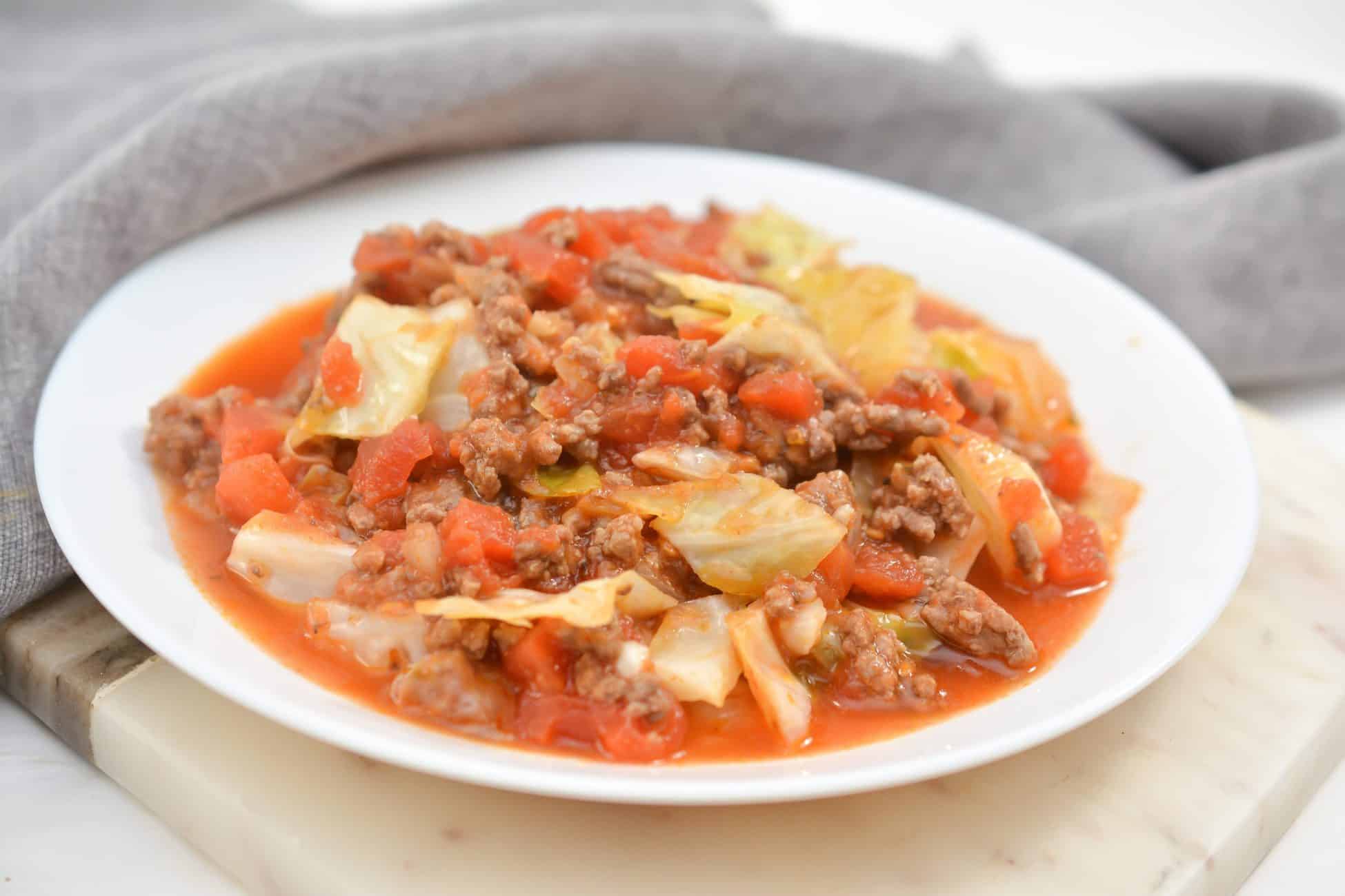 Ground Beef and Cabbage Sweet Pea's Kitchen