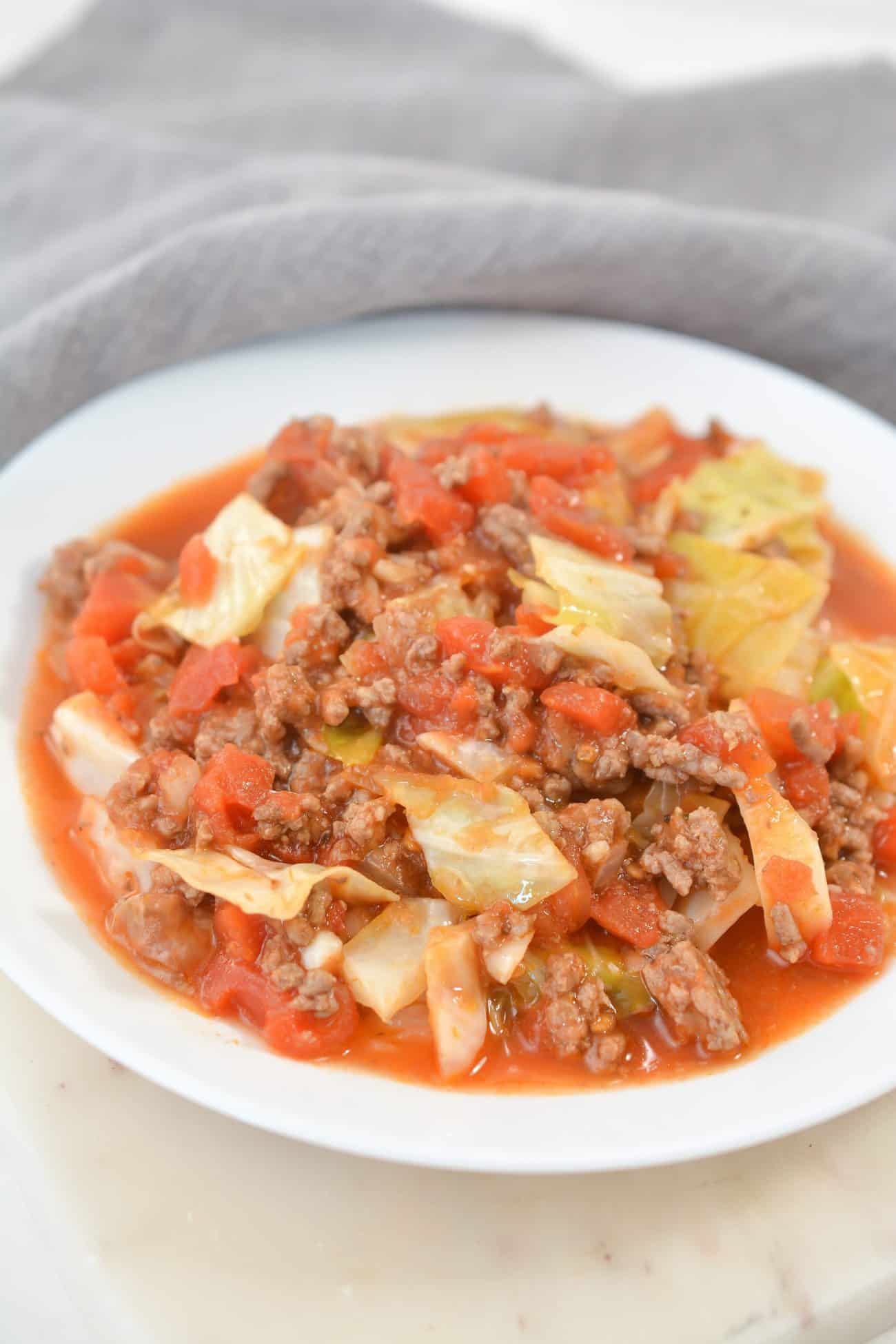 Ground Beef and Cabbage Sweet Pea's Kitchen