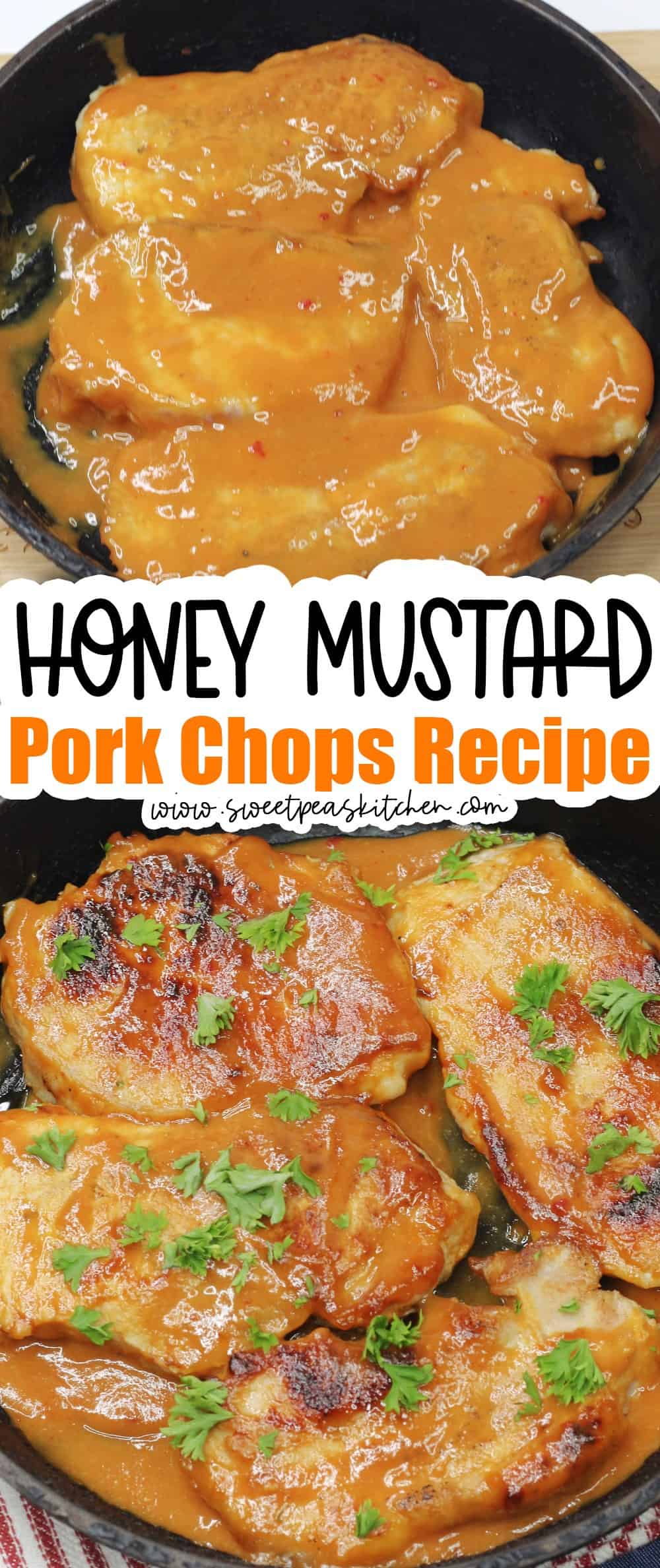 honey mustard baked pork chops recipe