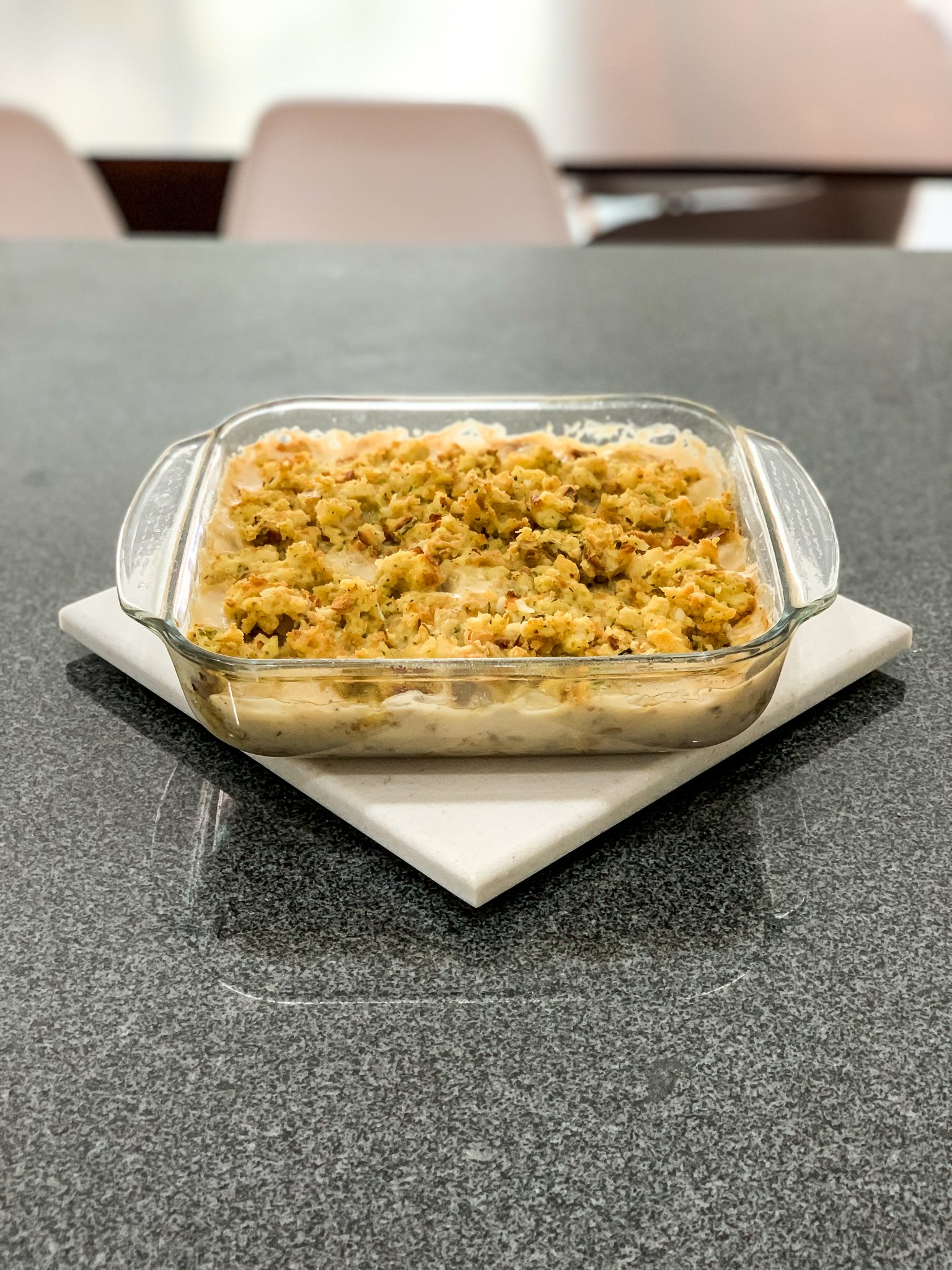Rotisserie Chicken and Stuffing Casserole Sweet Pea's Kitchen