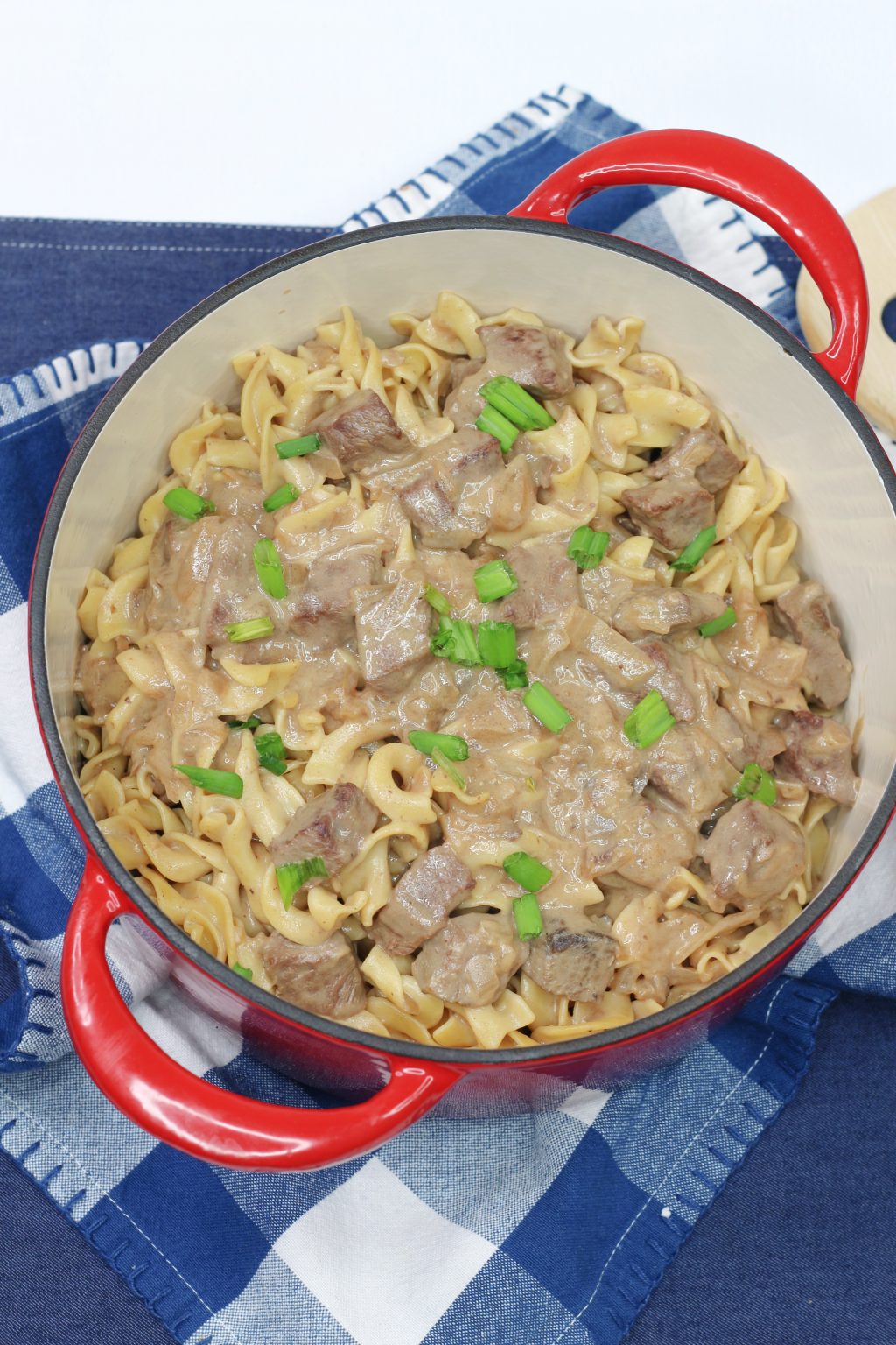 Creamy Beef Tips with Egg Noodles - Sweet Pea's Kitchen