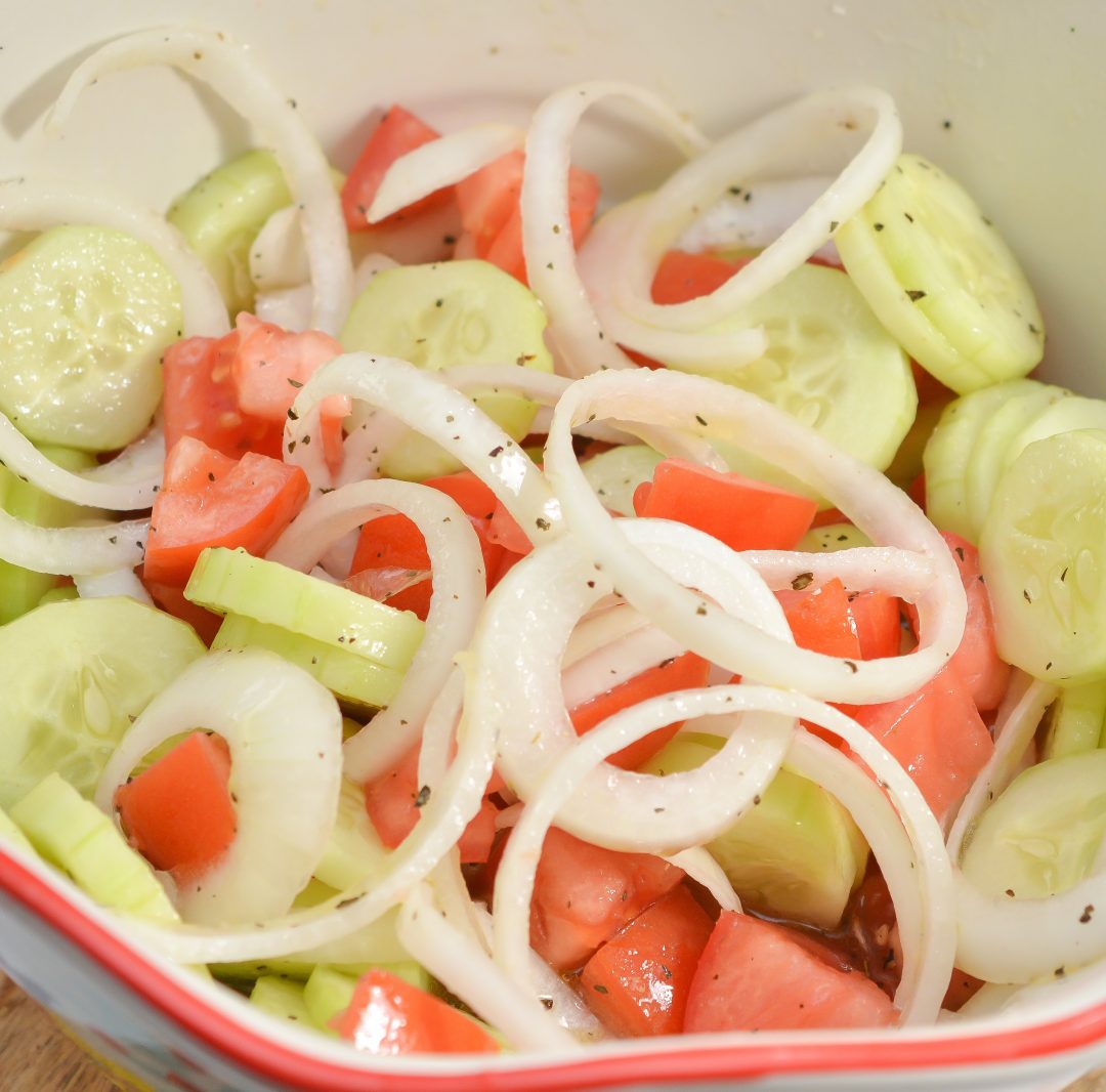 Marinated Cucumbers, Onions and Tomatoes Sweet Pea's Kitchen
