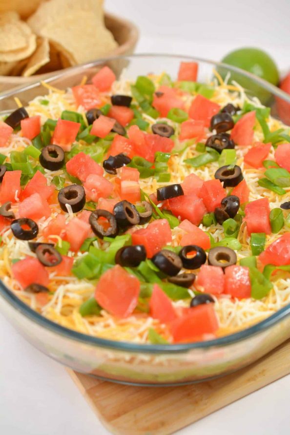 Mom’s 7 Layer Dip - Sweet Pea's Kitchen