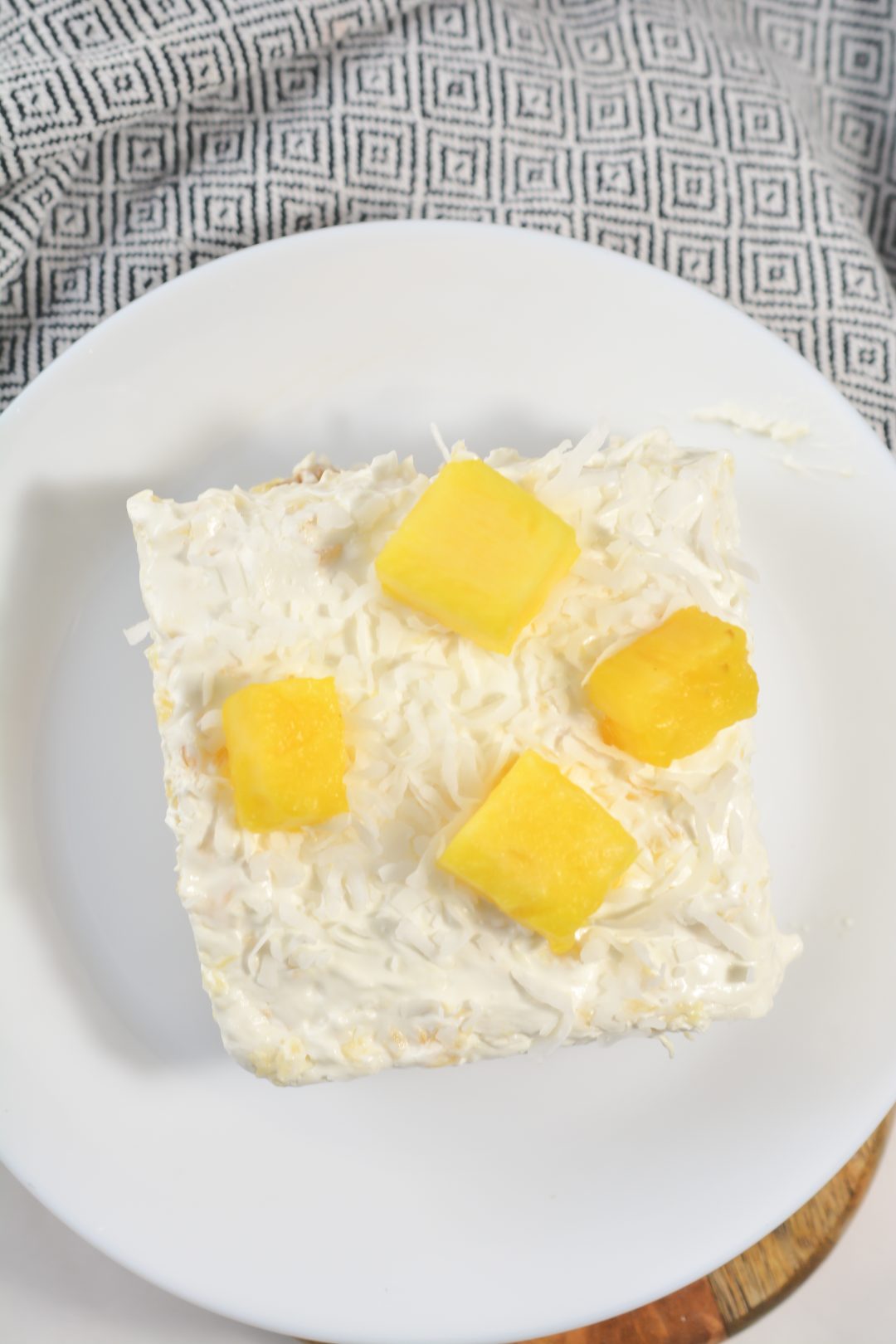 No Bake Pineapple Cream Dessert Sweet Pea's Kitchen