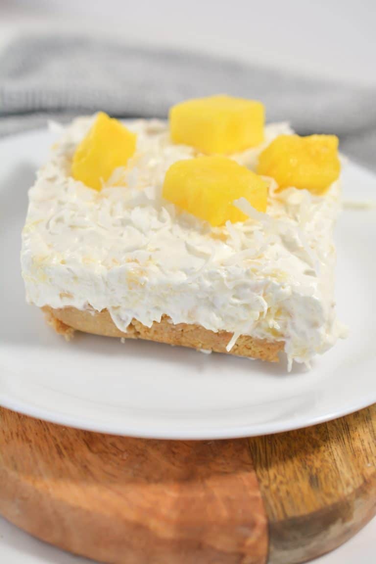 No Bake Pineapple Cream Dessert - Sweet Pea's Kitchen