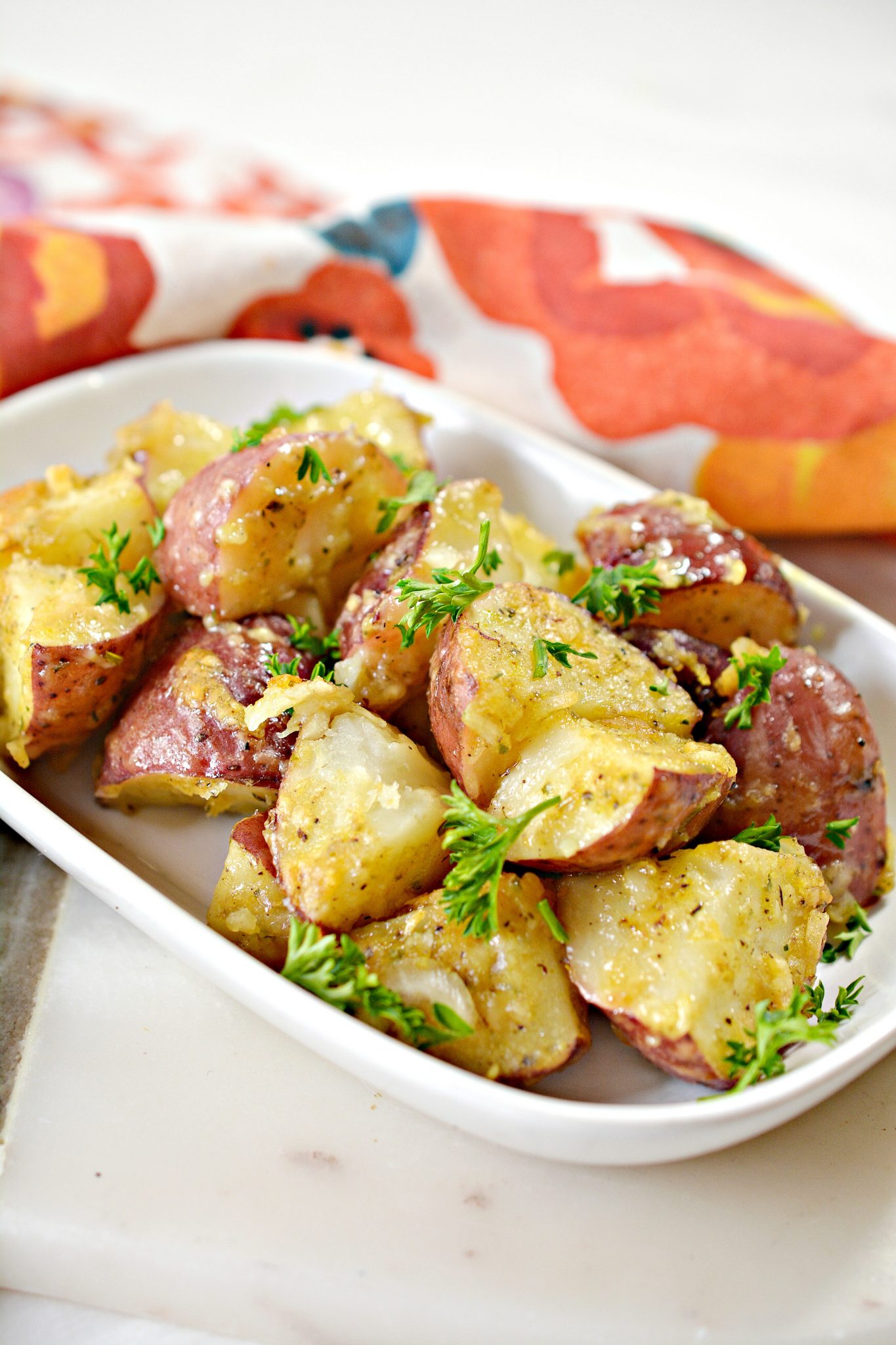 Parmesan Roasted Red Potatoes - Sweet Pea's Kitchen