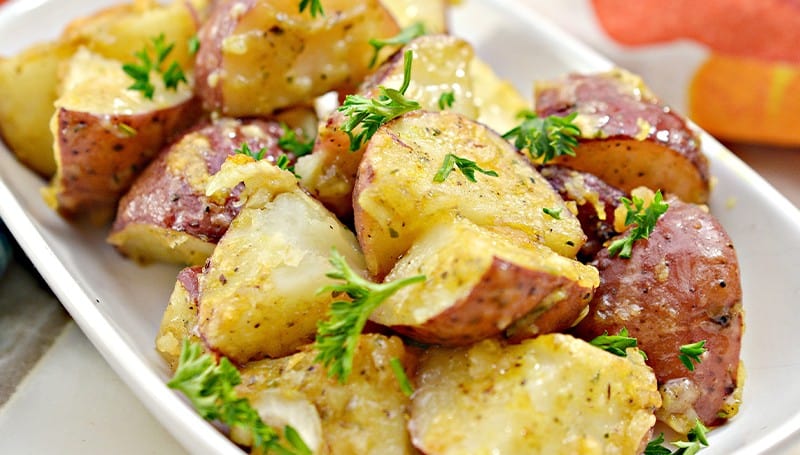 Parmesan Roasted Red Potatoes - Sweet Pea's Kitchen