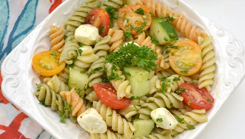 Pasta Pesto Salad - Sweet Pea's Kitchen