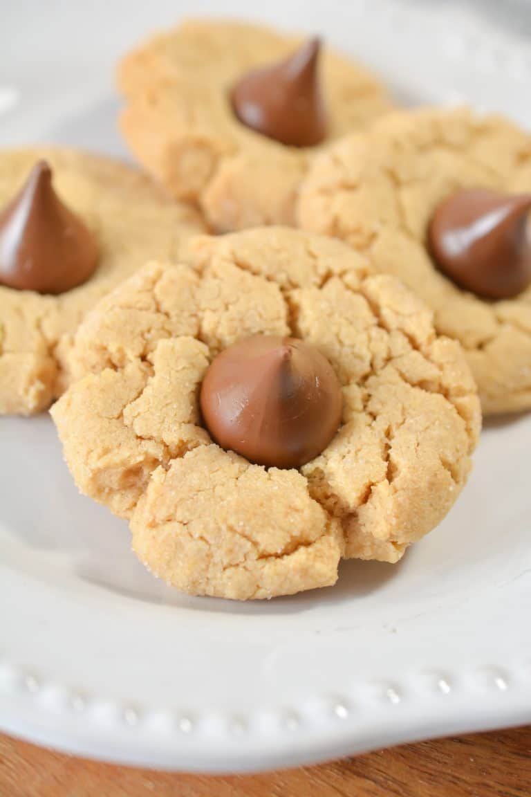 Peanut Butter Hershey Kiss Cookies - Sweet Pea's Kitchen