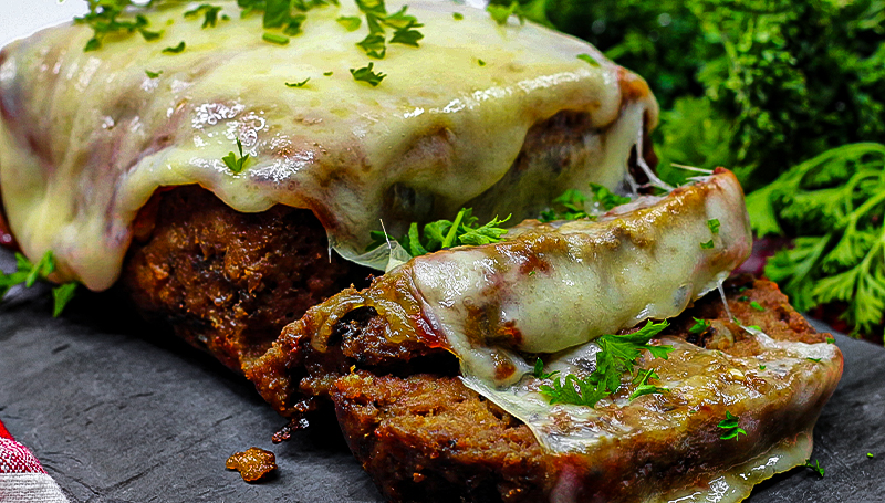 Philly Cheesesteak Meatloaf - Closet Cooking