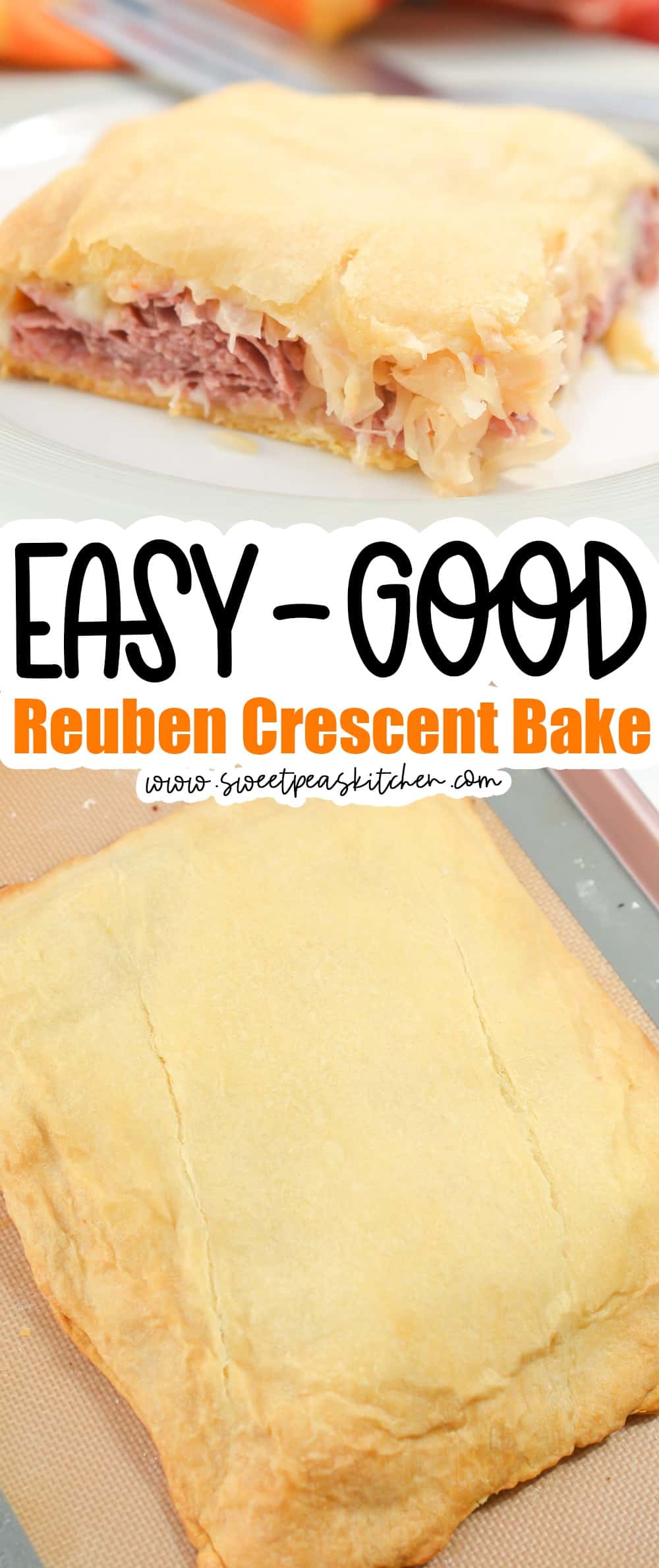 Reuben Crescent Bake on pinterest