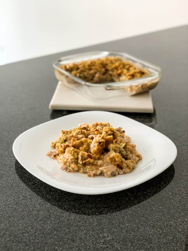 Rotisserie Chicken and Stuffing Casserole Sweet Pea's Kitchen