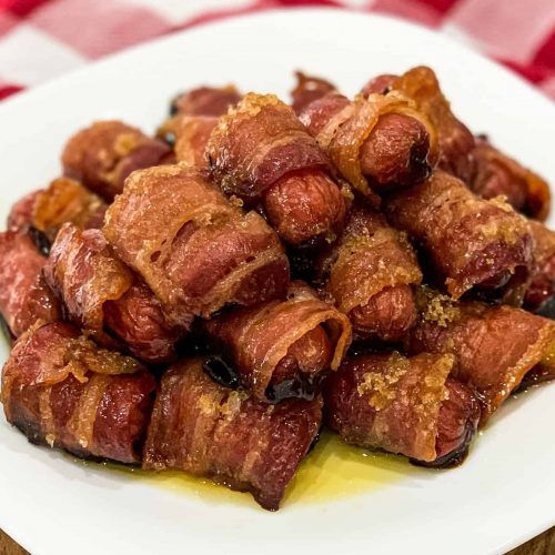 Bacon Wrapped Smokies With Brown Sugar and Butter Sweet Pea's Kitchen