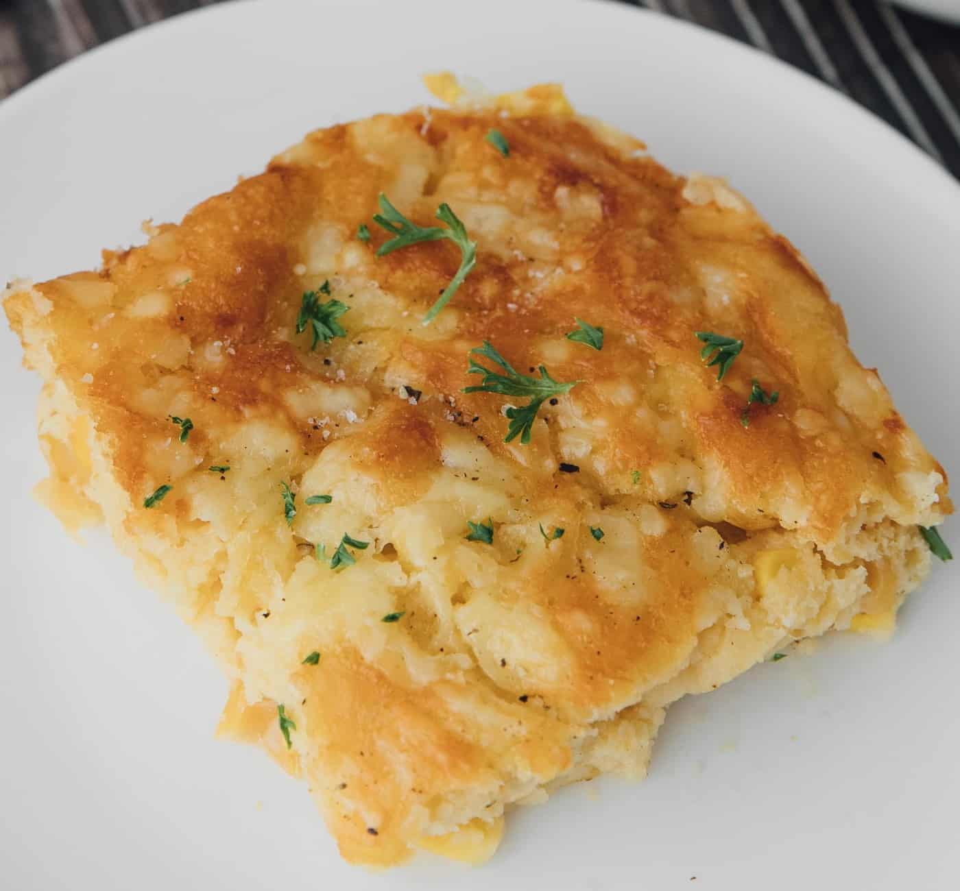 Cheesy Creamed-Corn Skillet Cornbread Recipe