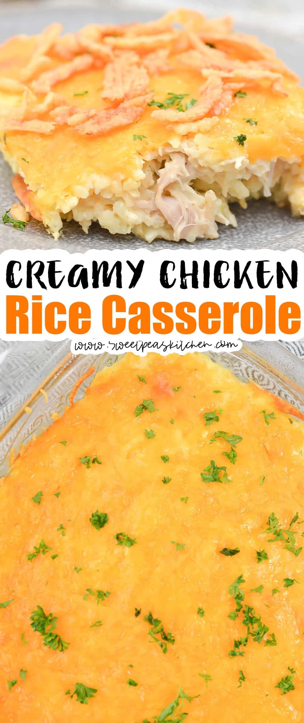 Creamy Chicken & Rice Casserole