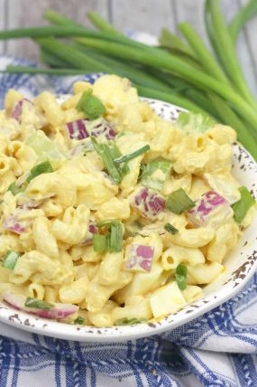 Deviled Egg Pasta Salad