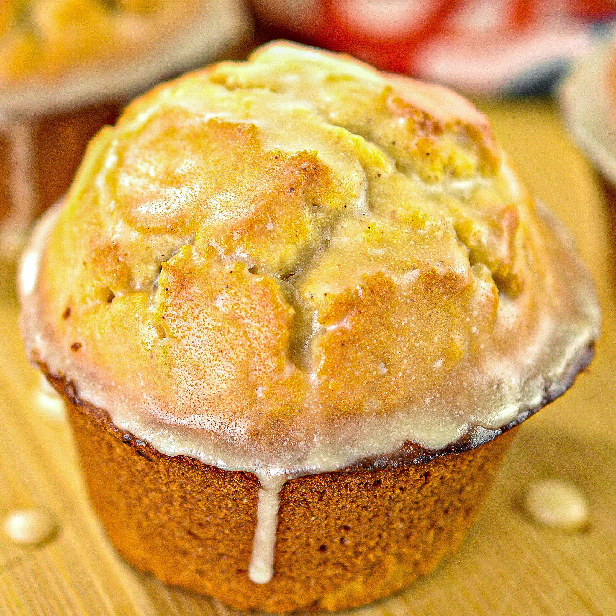 Glazed Donut Muffins-image