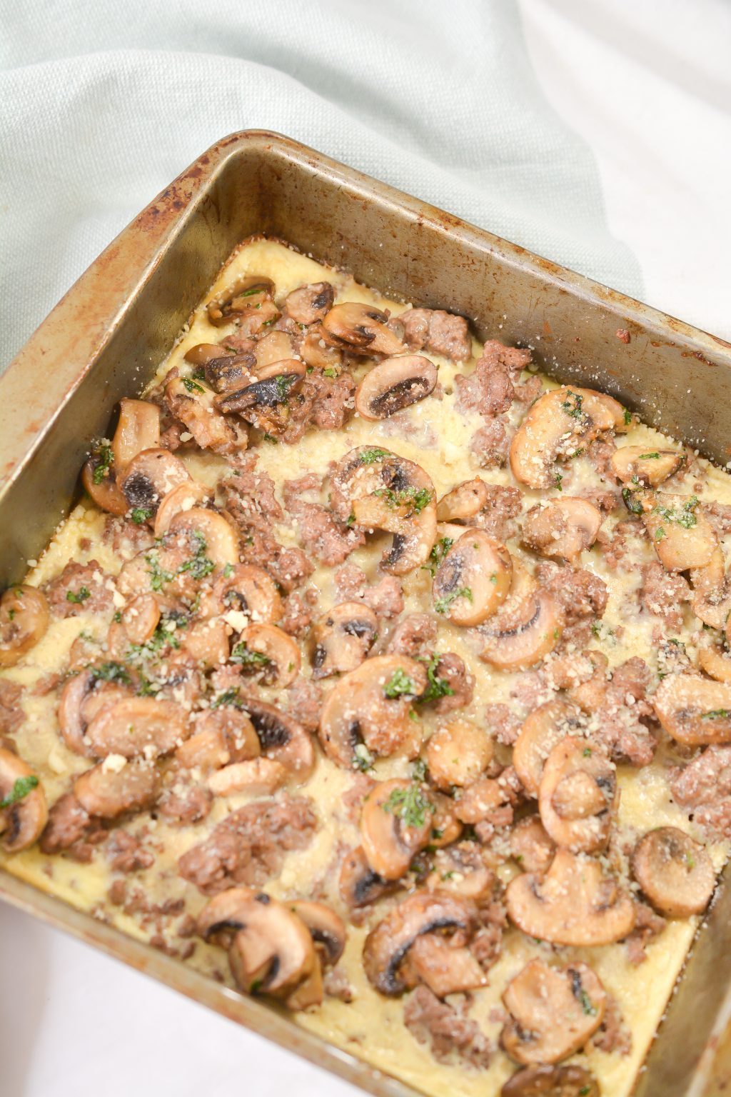 Hamburger Mushroom Bake Sweet Pea's Kitchen