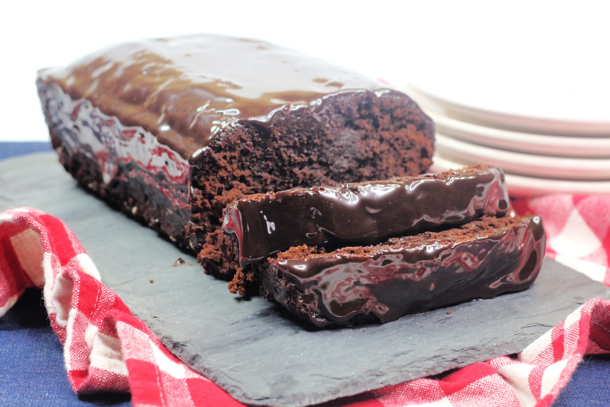 Hot Fudge Brownie Bread - Sweet Pea's Kitchen