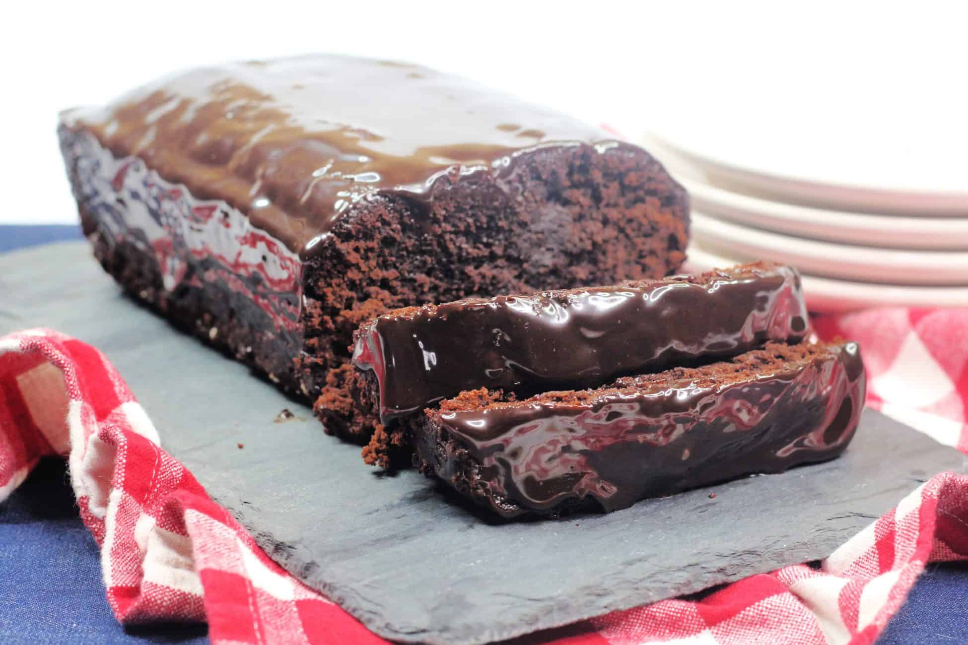 Hot Fudge Brownie Bread - Sweet Pea's Kitchen