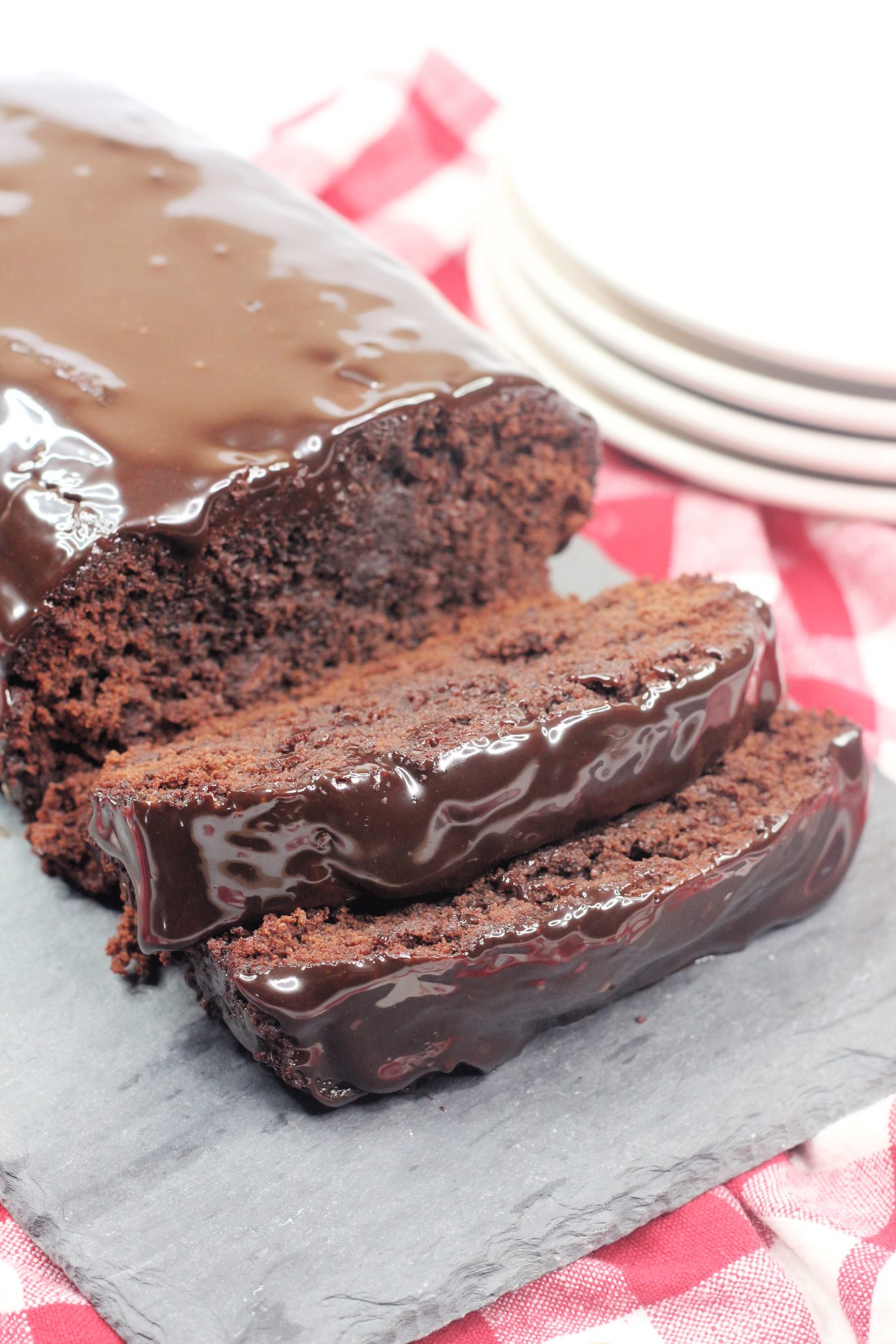 Hot Fudge Brownie Bread - Sweet Pea's Kitchen