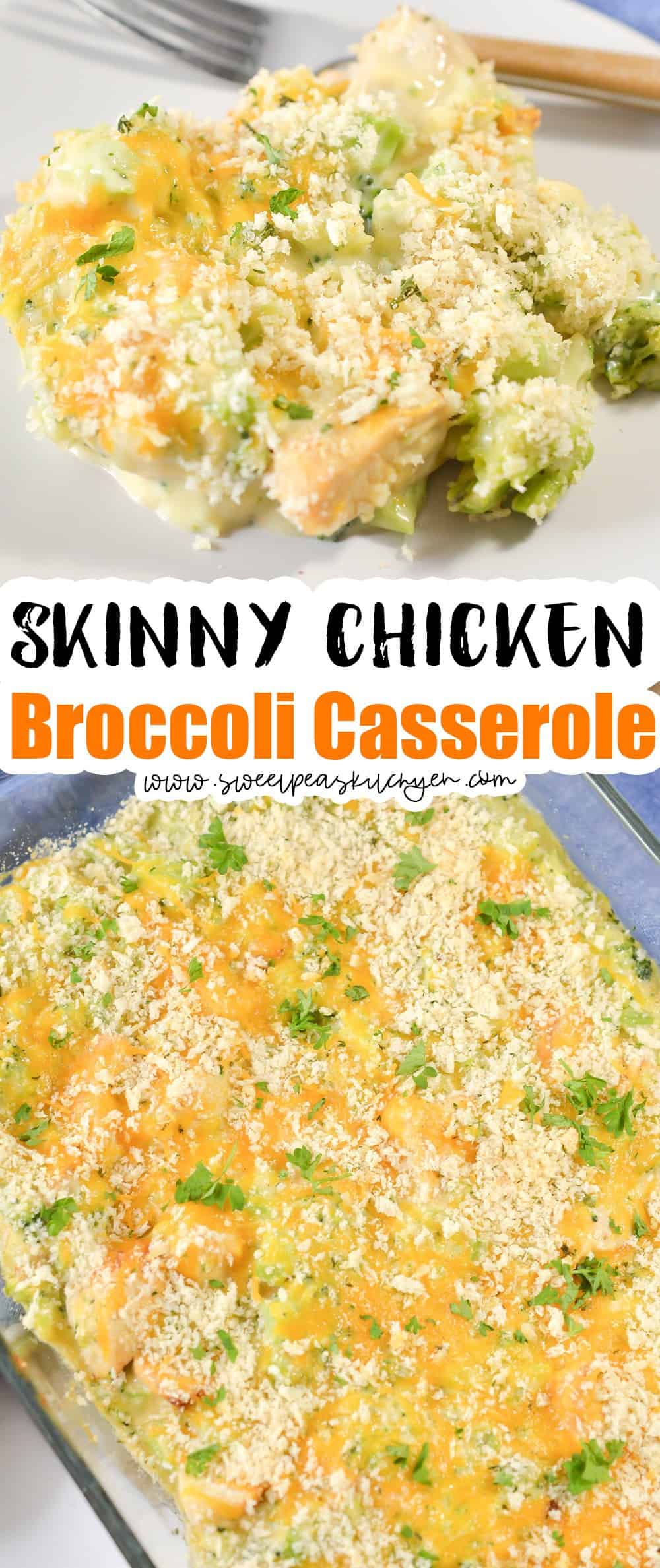Skinny Chicken Broccoli Casserole Sweet Pea's Kitchen