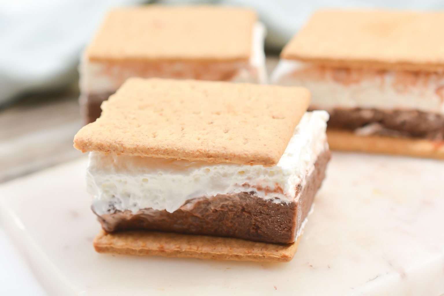 S’mores Ice Cream Sandwiches - Sweet Pea's Kitchen