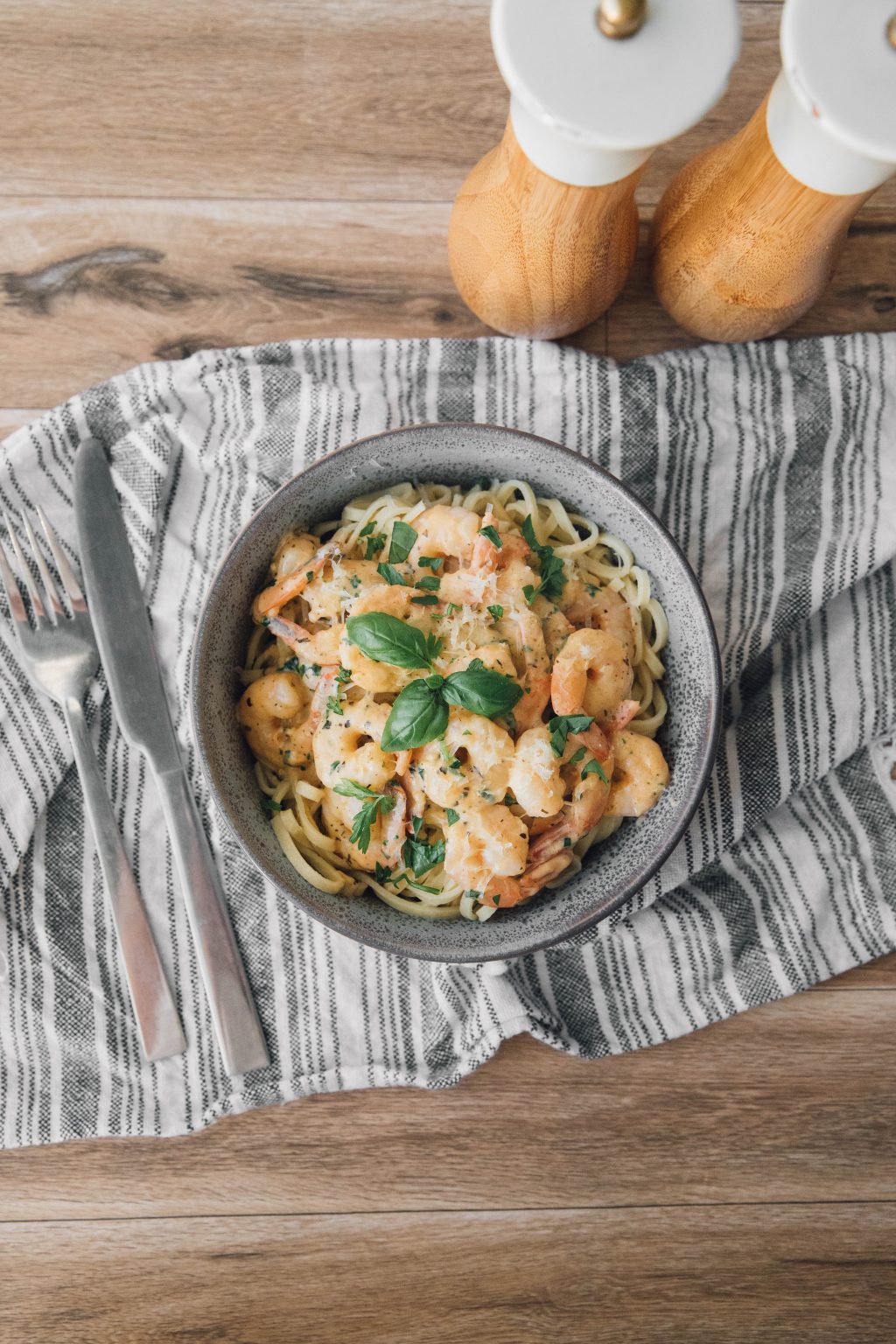 Cajun shrimp scampi Sweet Pea's Kitchen