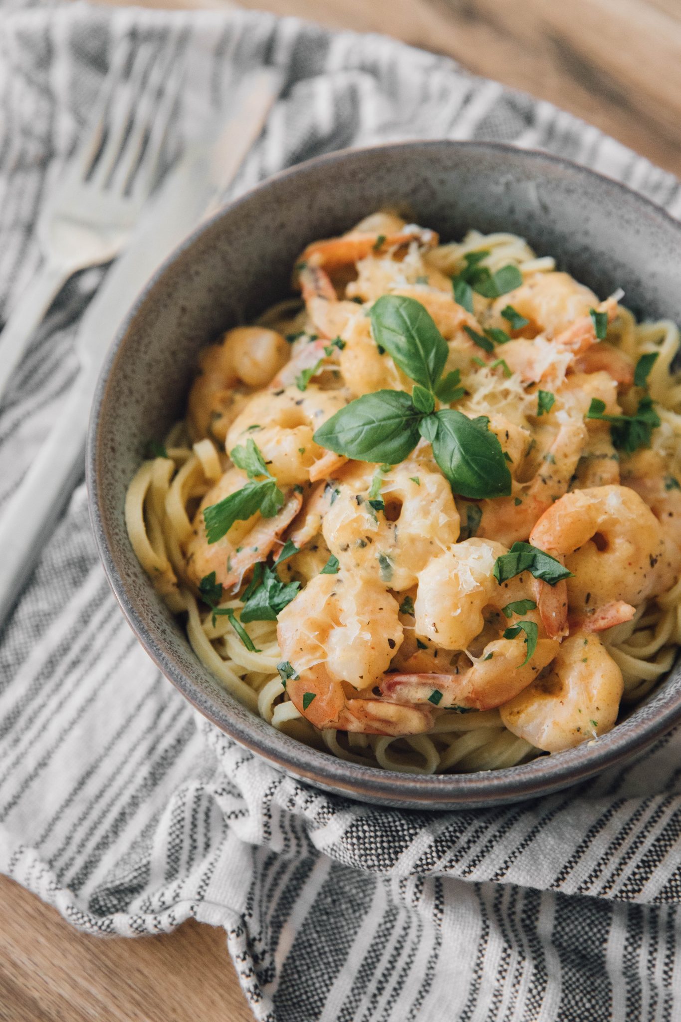 Cajun shrimp scampi - Sweet Pea's Kitchen